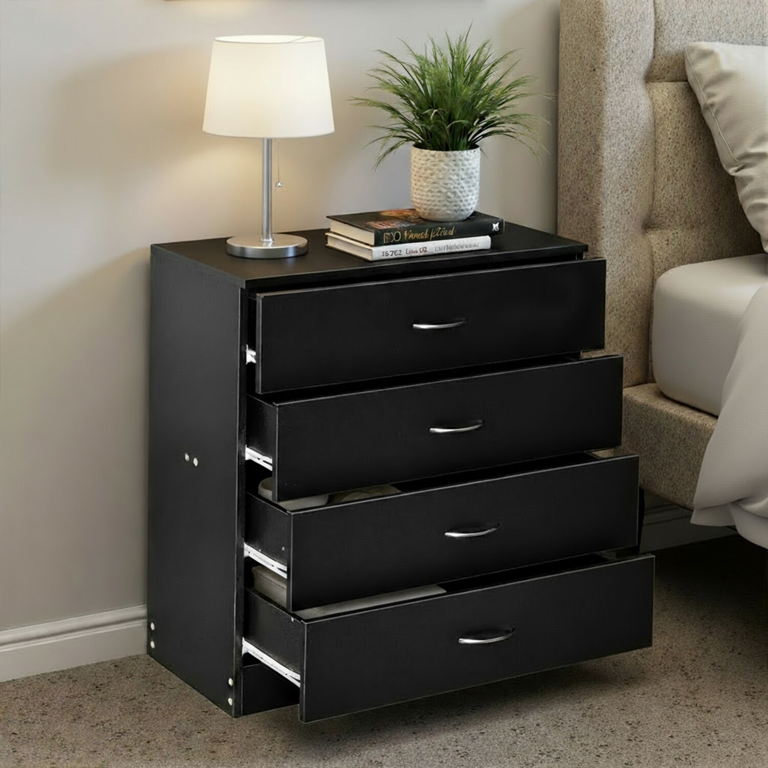 VERYKE LL-NSD057BK nightstands - View #4