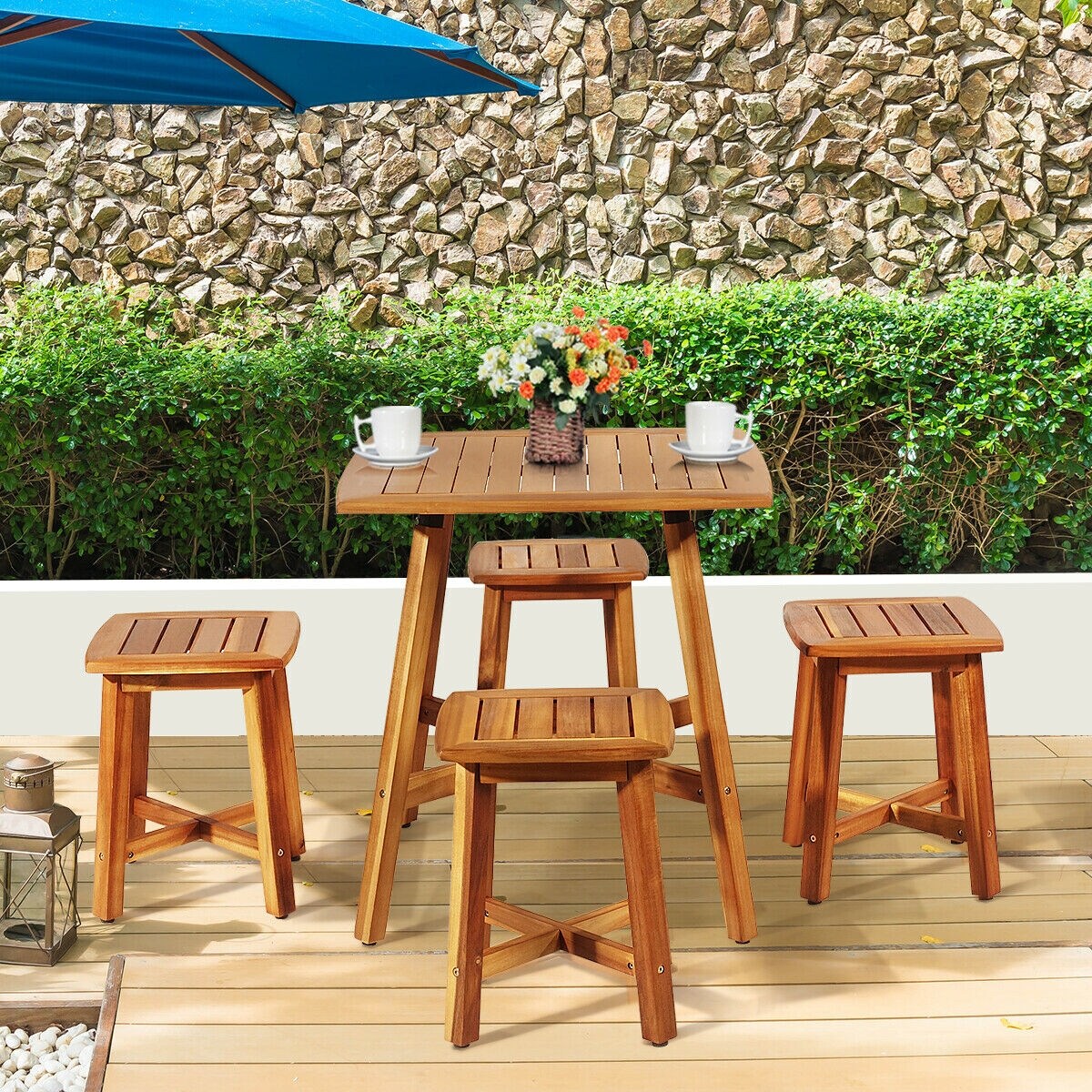 Forclover HYFC-5PC874 Patio-Dining-Sets - View #2