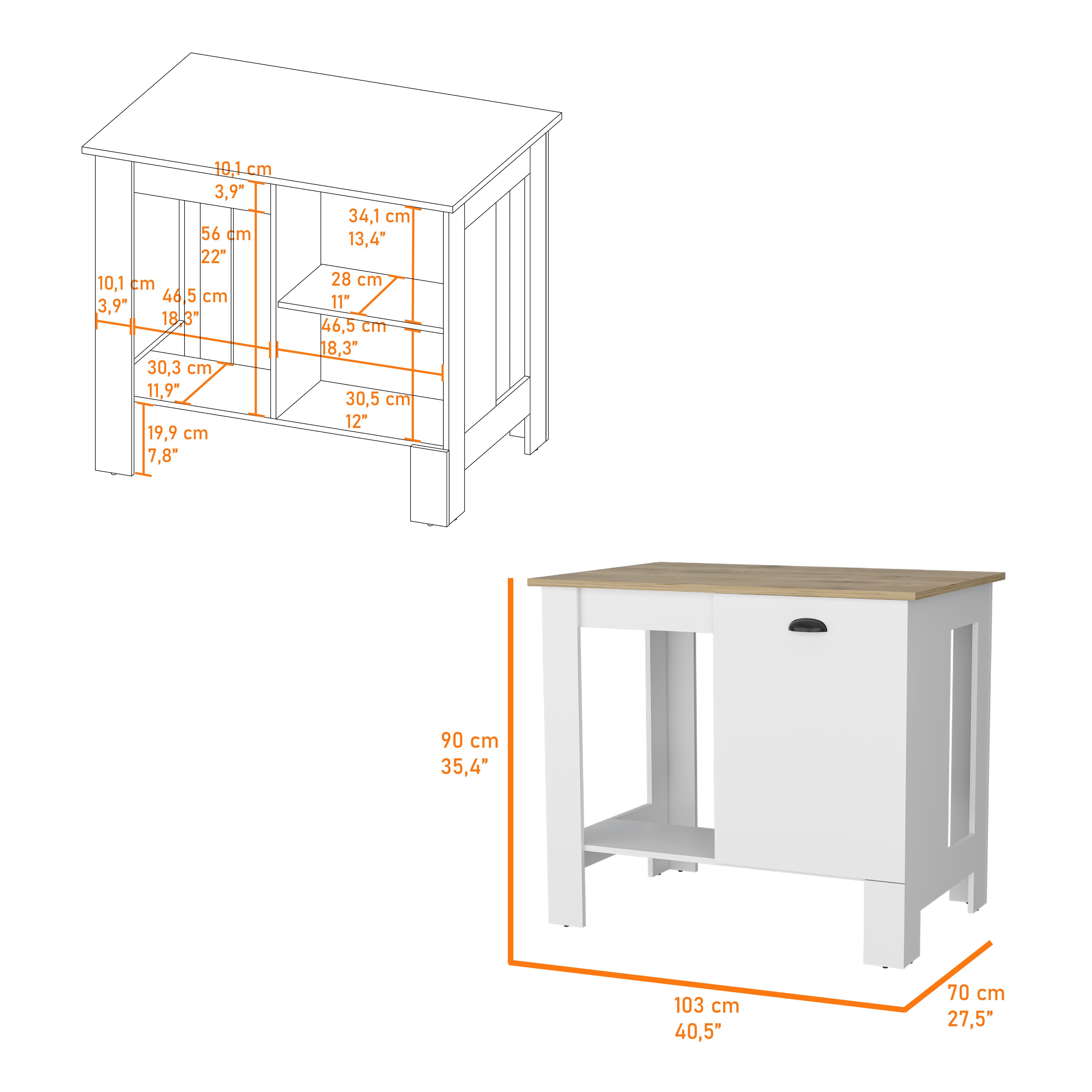 Watnature IIPH5OBRGURL Kitchen-Furniture - View #6
