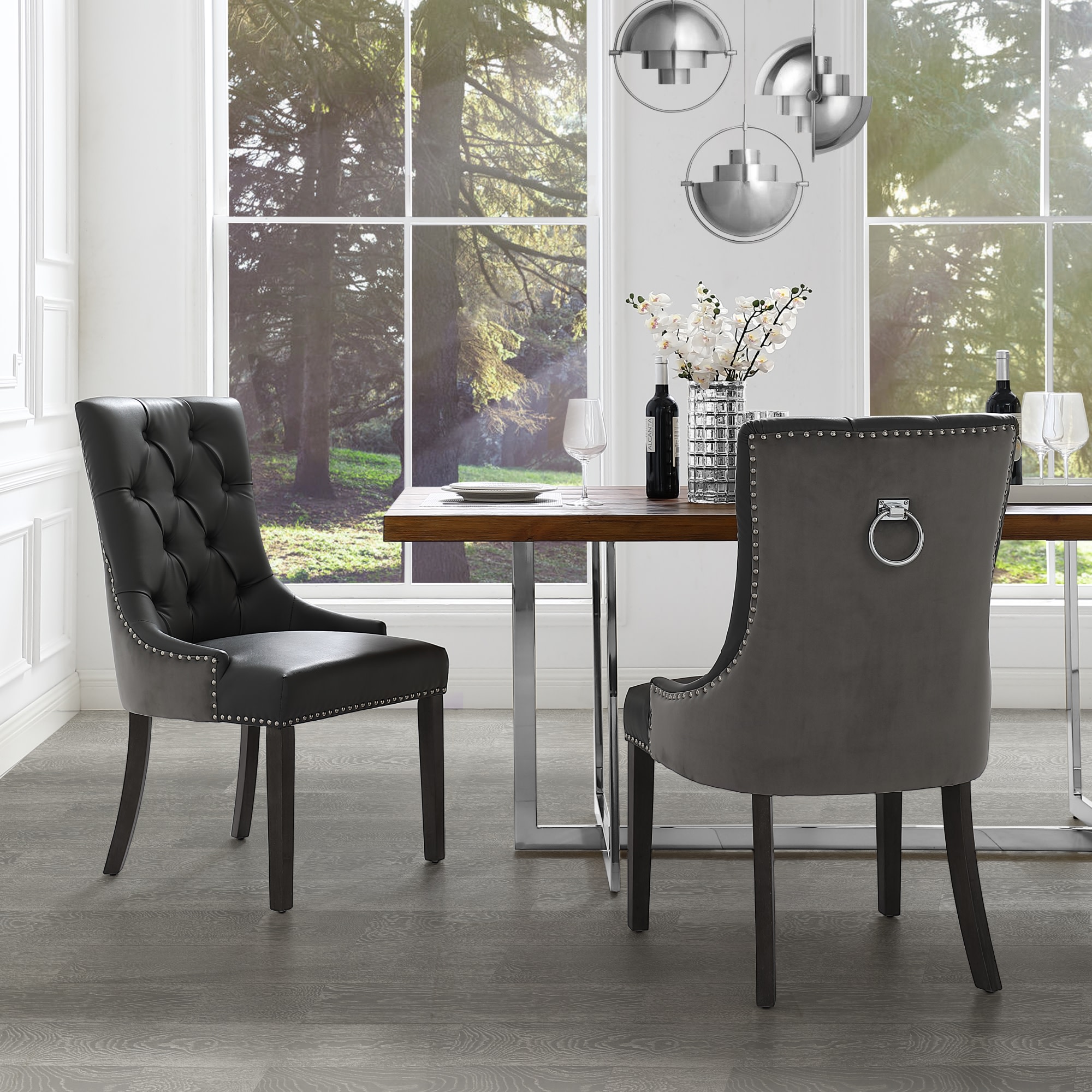 Inspired Home AD86-01DG2-LS Dining-Chairs - View #2