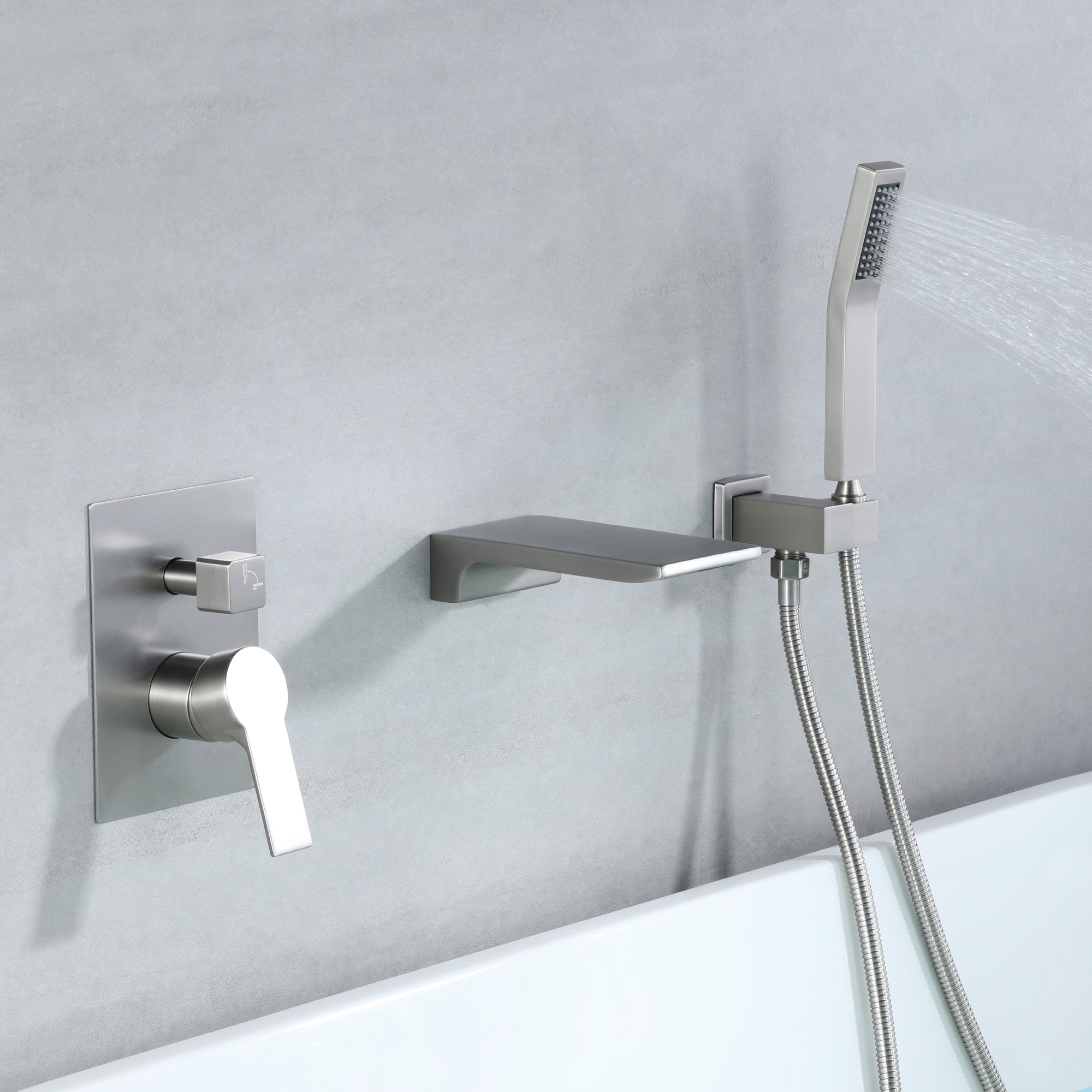 WELLFOR SPA-88020BN Roman-Tub-Faucets - View #2