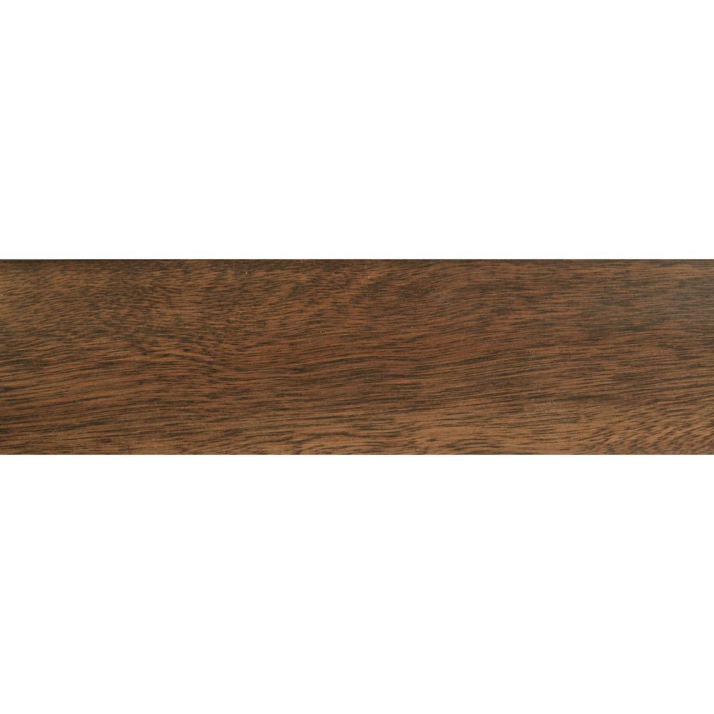 Flexco Dark Amber/Chestnut 0.46-in T x 2-in W x 78-in L Solid Wood T-moulding