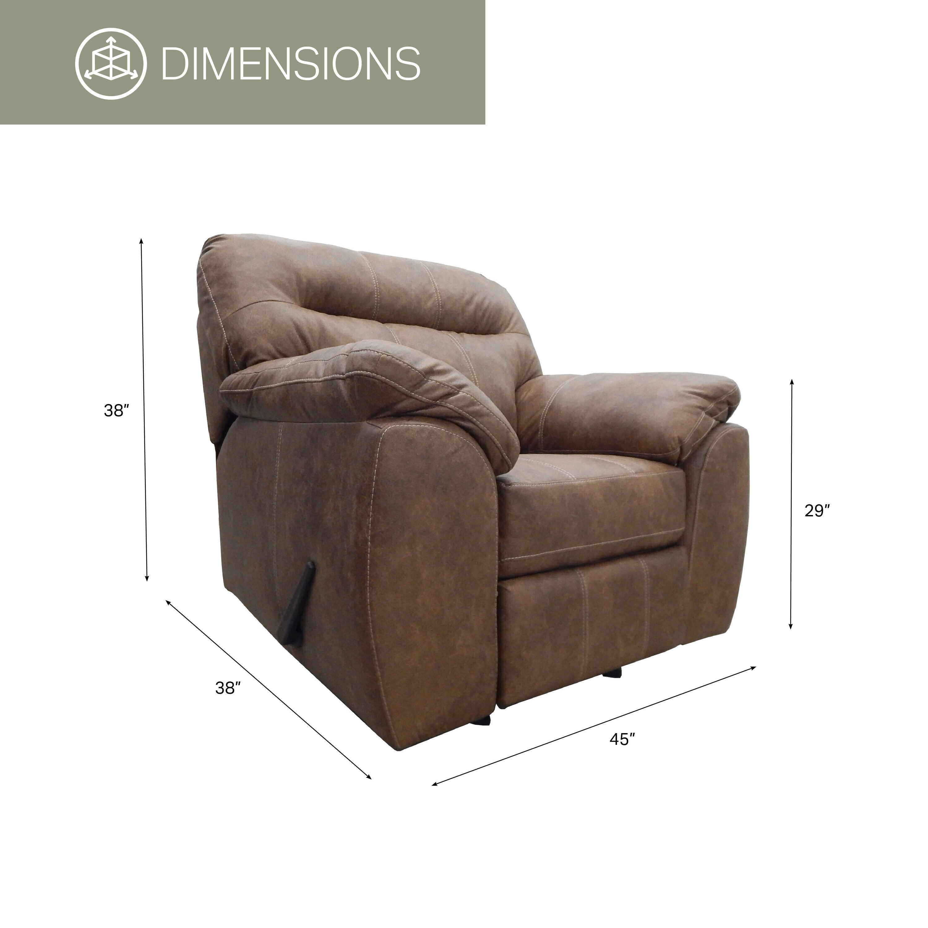 American Furniture Classics 8-03RR-A353V5 recliners - View #3