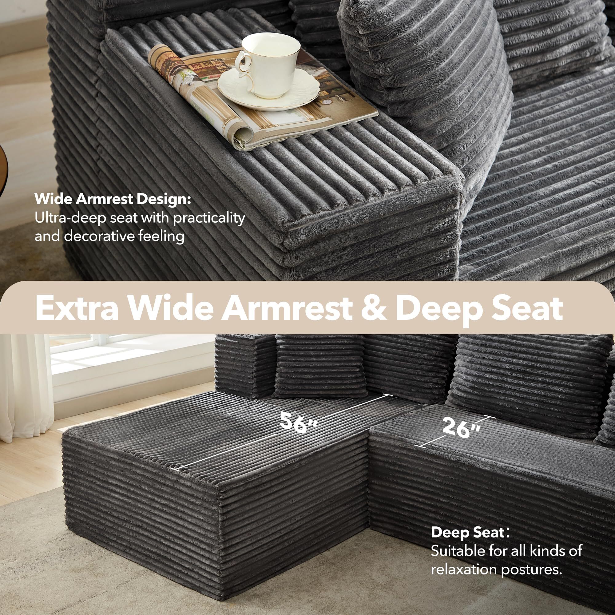 Encore Beets NOVA-LDB5G35F2M Sofas-Loveseats - View #4