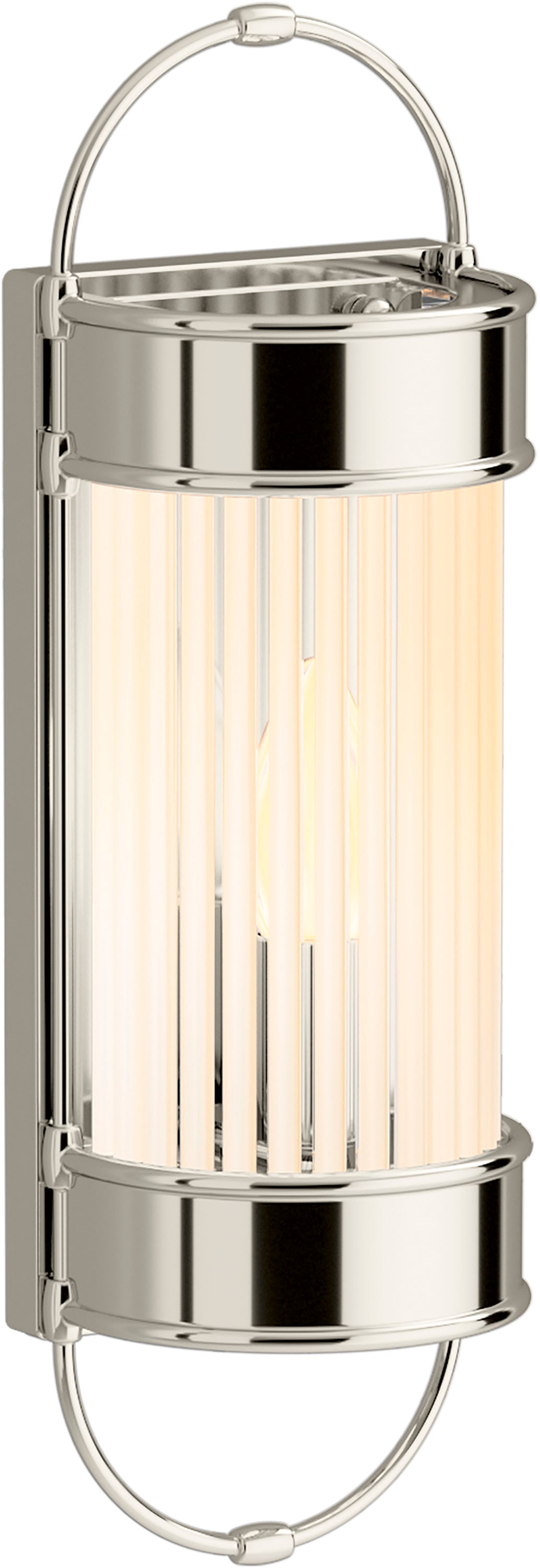 KOHLER Terret 1-Light Polished Nickel Wall Sconce