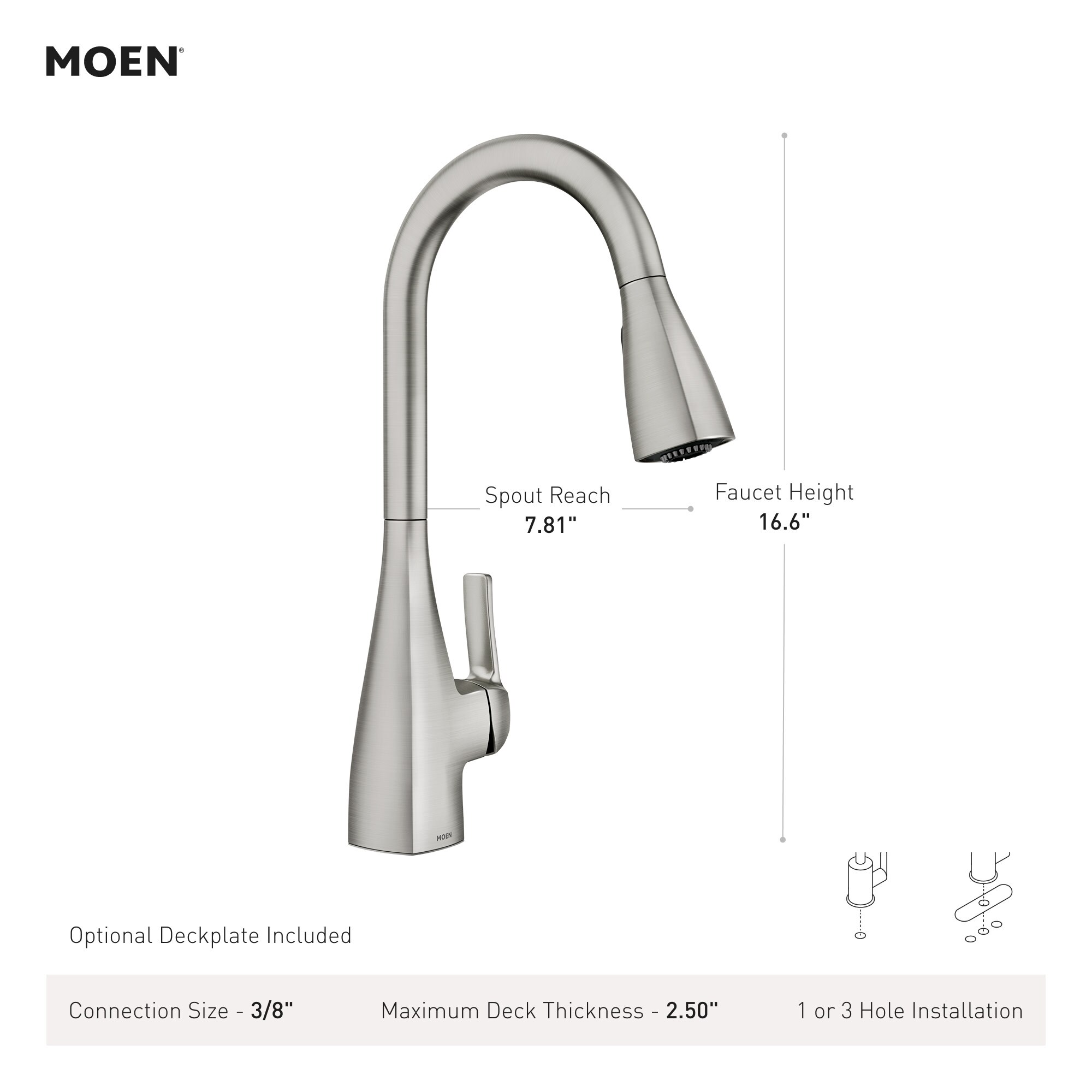 Moen 87599SRS Kitchen-Faucets - View #9