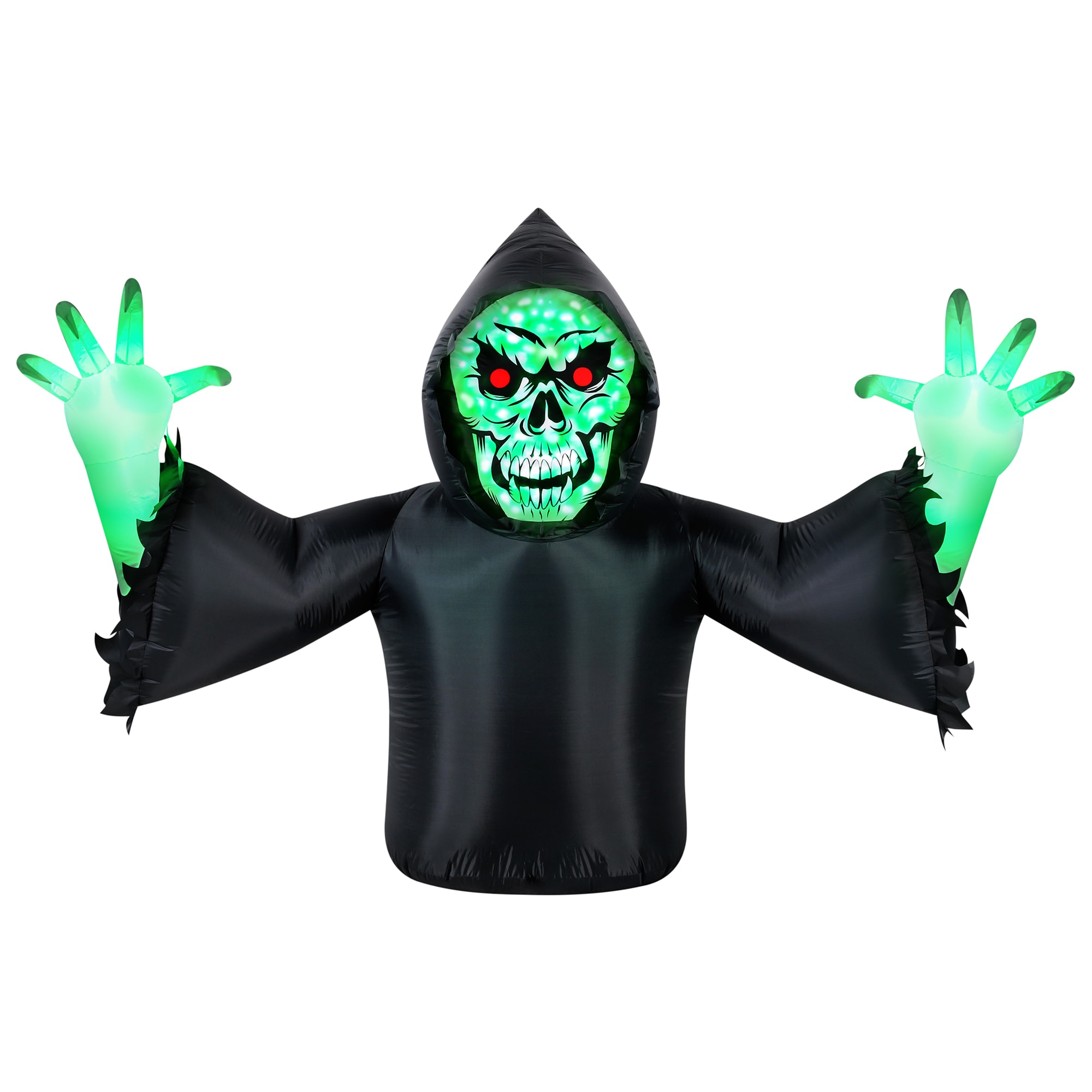 Airflowz OC-04791 5.33-ft Lighted Reaper Inflatable