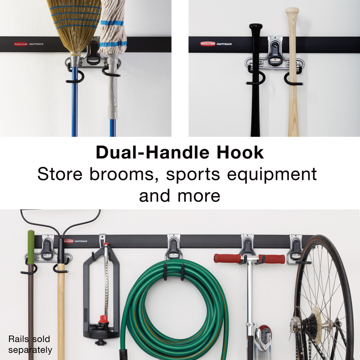 Rubbermaid 1784454 Garage-Storage-Hooks - View #2
