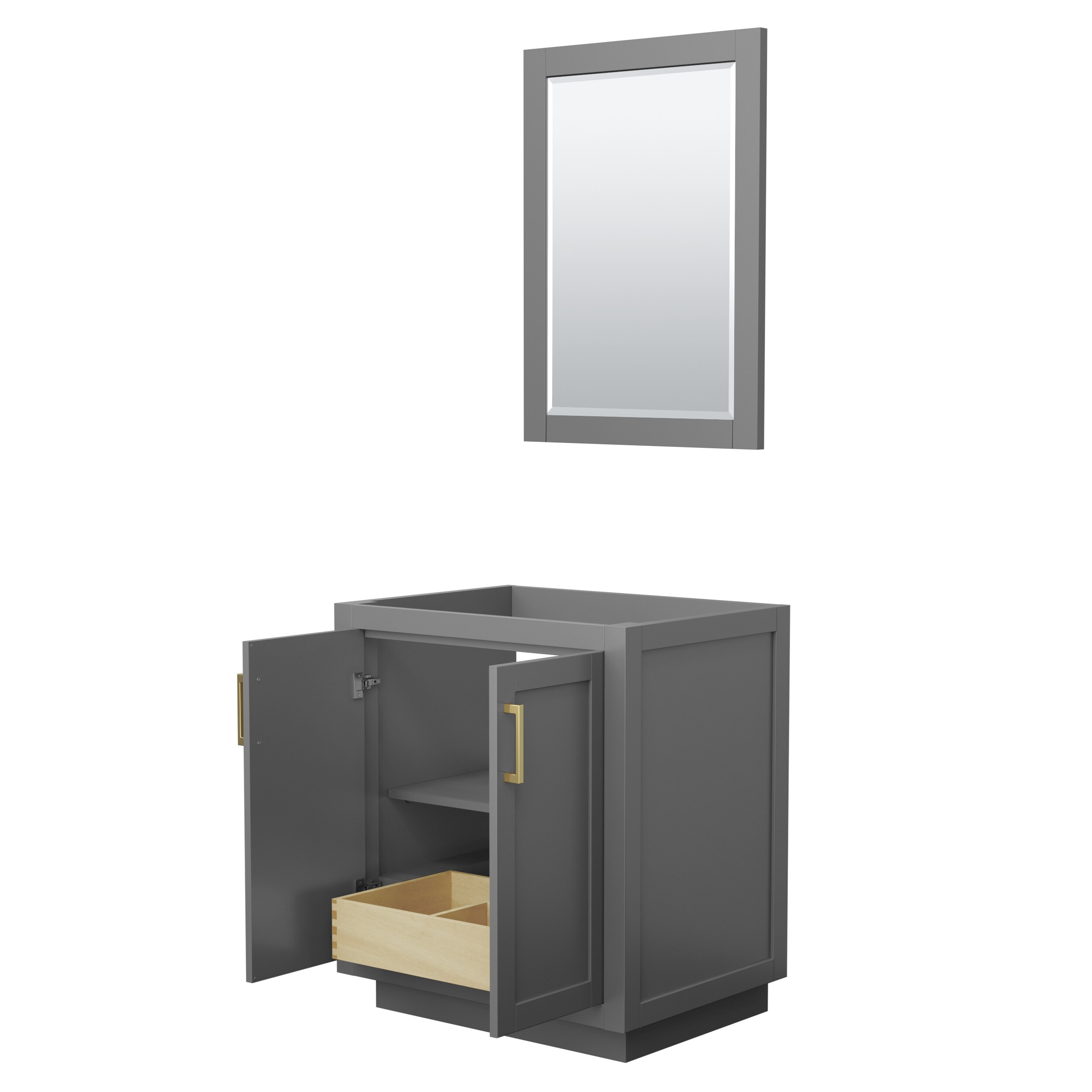 Wyndham Collection WCF292930SGGCXSXXM24 vanities - View #2