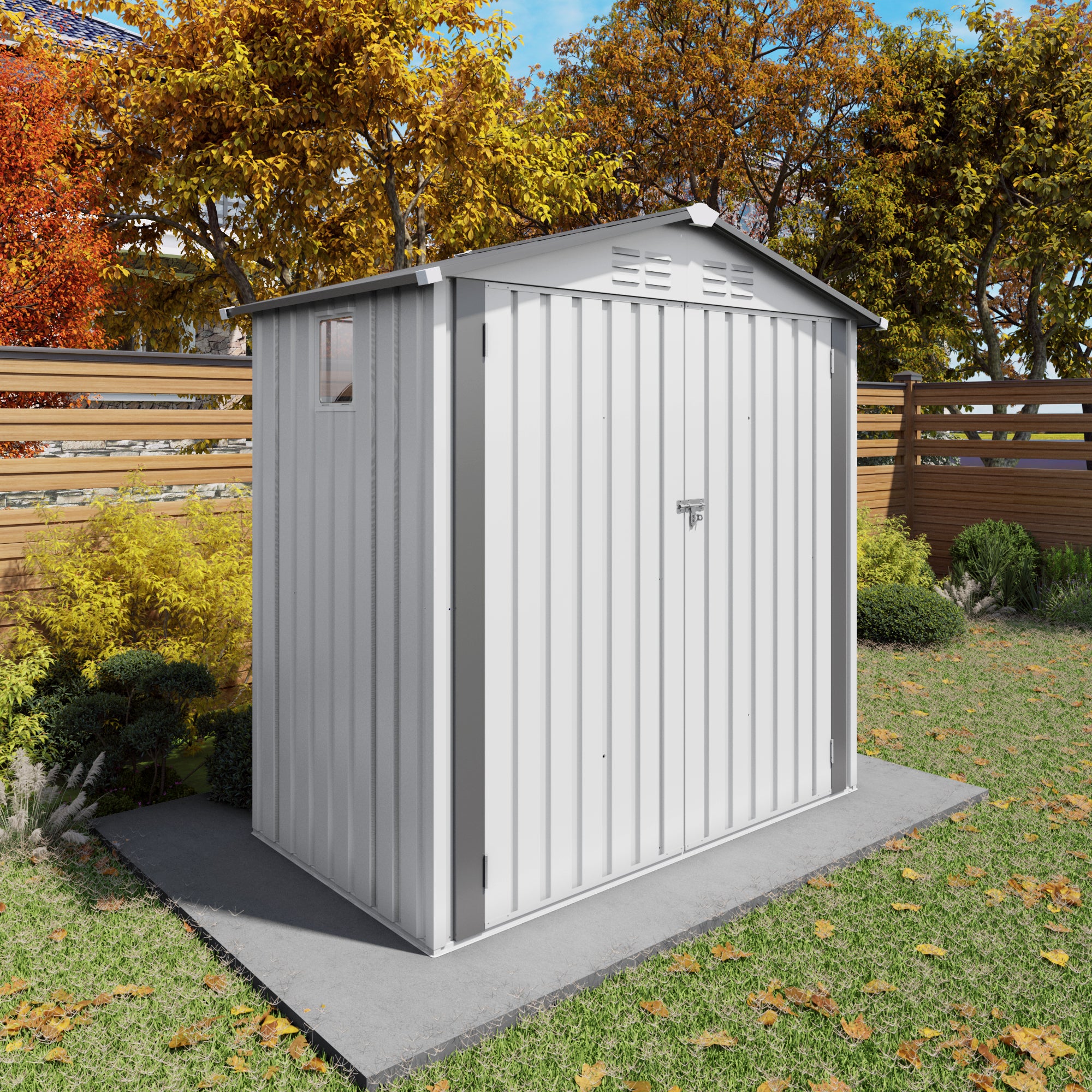 Boyel Living BL-W321309060 Metal-Storage-Buildings-Sheds - View #3