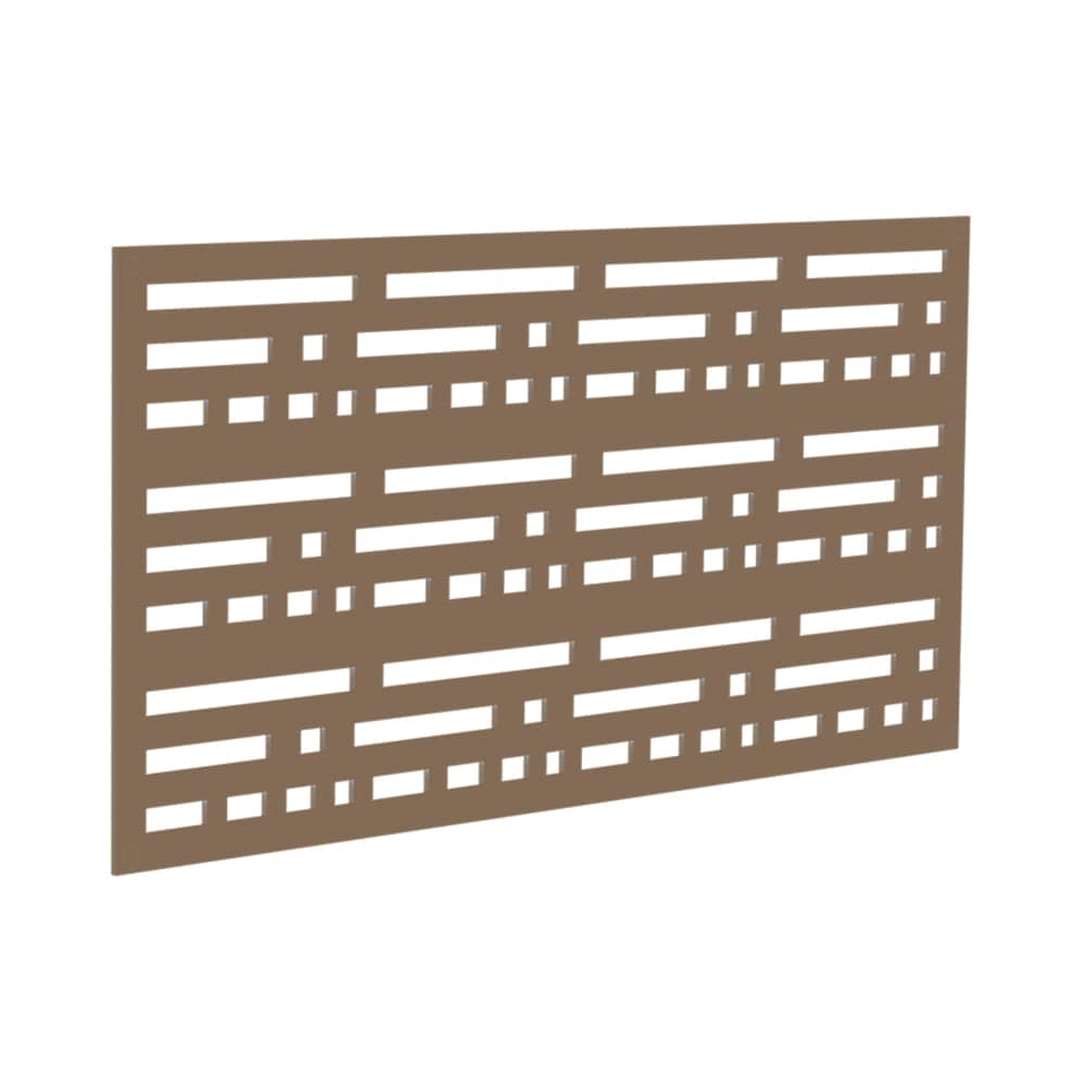 Freedom 73004798 48-in x 2-ft Morse Saddle Polypropylene Decorative Screen panel