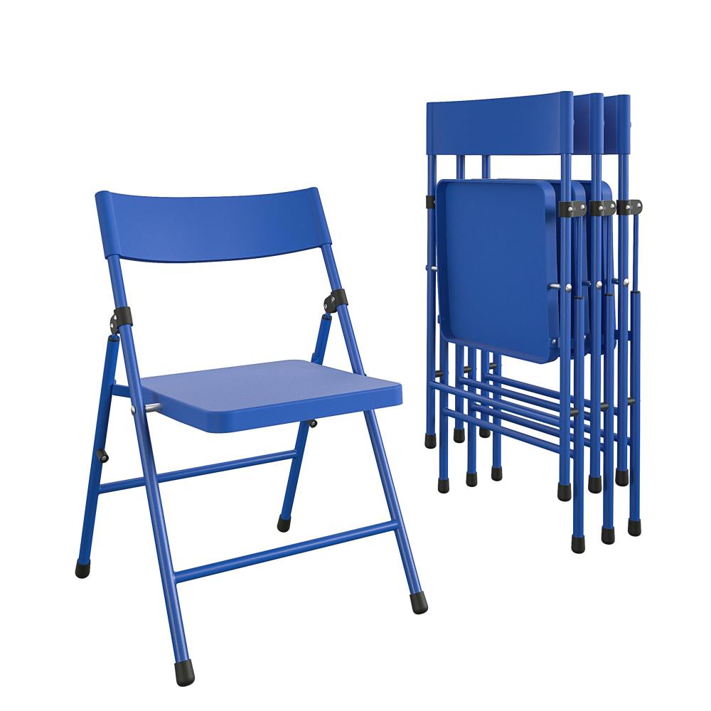 Cosco Safety first 22.63 in Blue Stackable Kids Accent Chair at