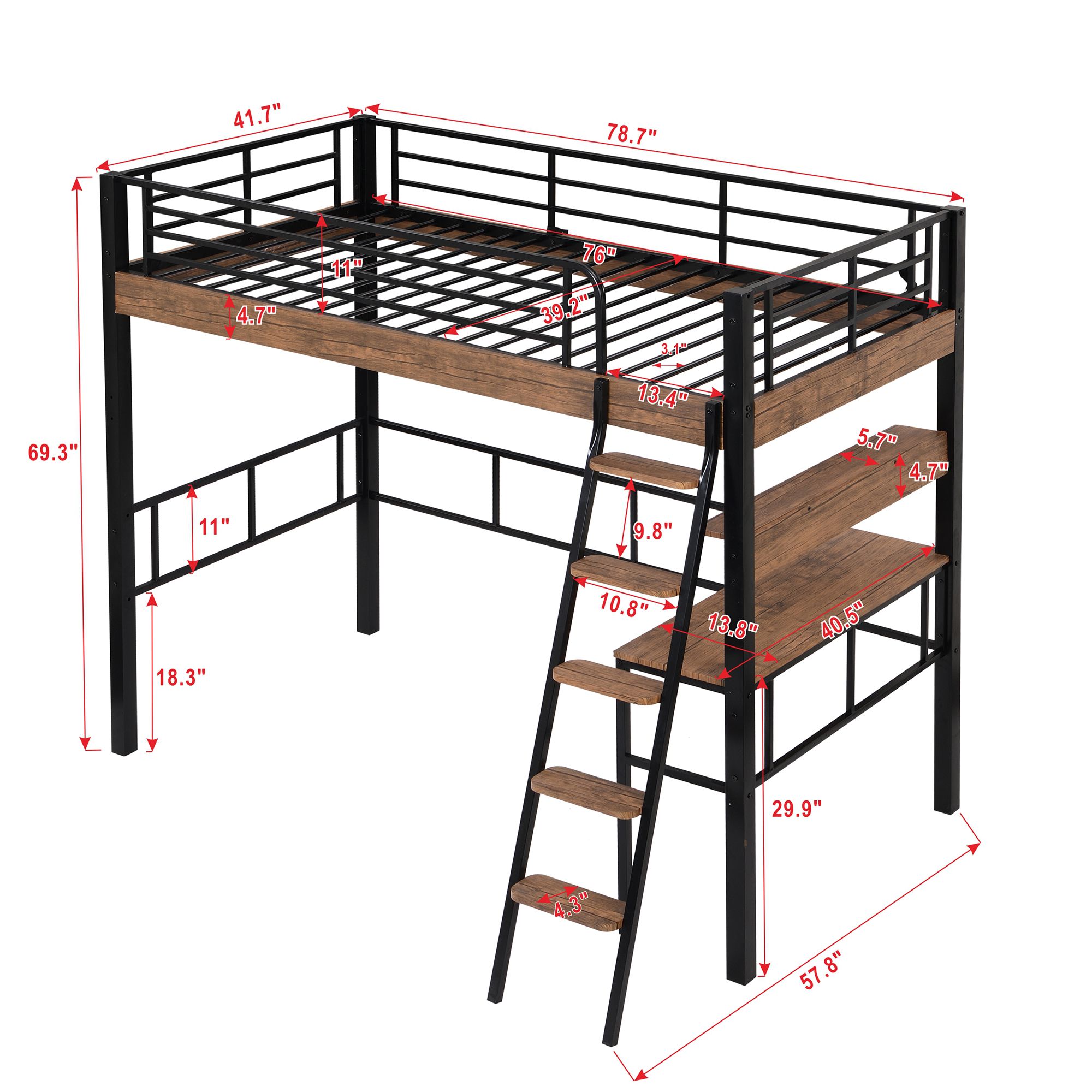 Yiekholo LL-1771AAB Bunk-Beds - View #4