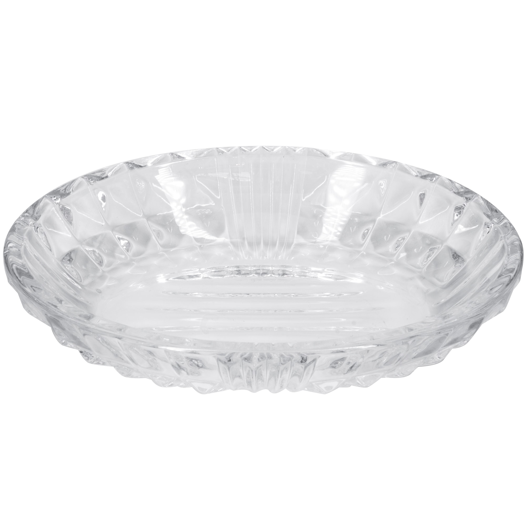 Bath Bliss Suction Cup Soap Dish, Clear