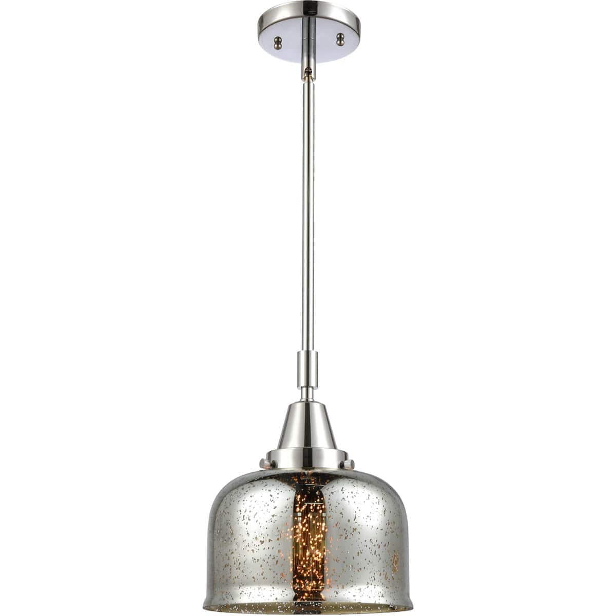 Innovations Lighting - 447-1S-PC-G78 Franklin Restoration Large Bell Mini Pendant Polished Chrome
