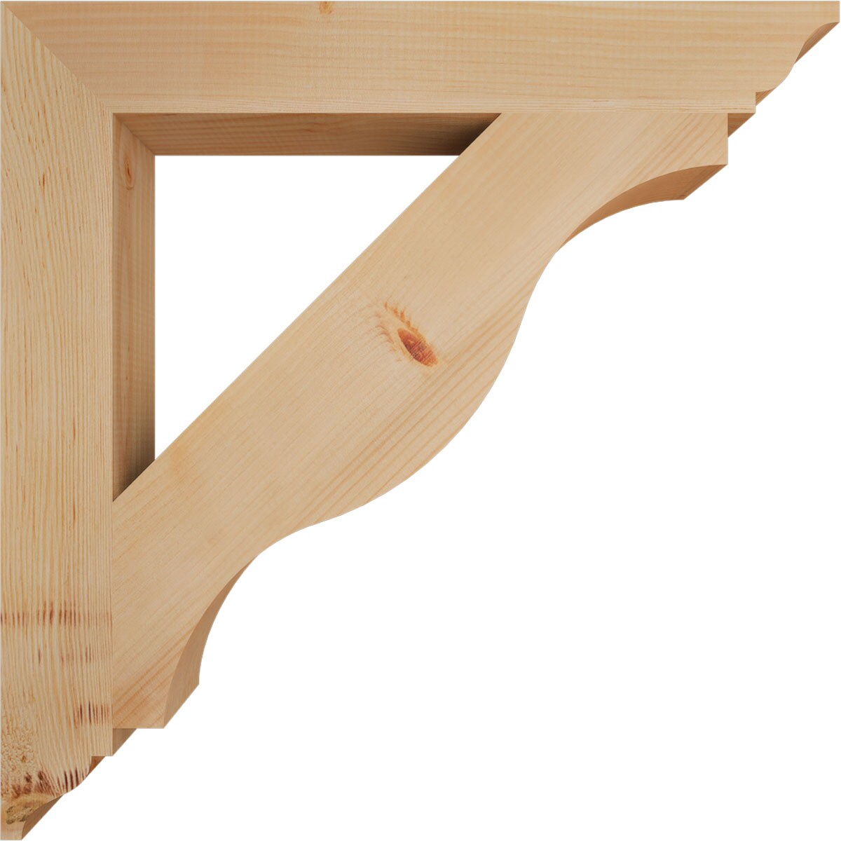 Ekena Millwork BKT04X30X30FST01SDF Exterior-Brackets-Braces - View #3