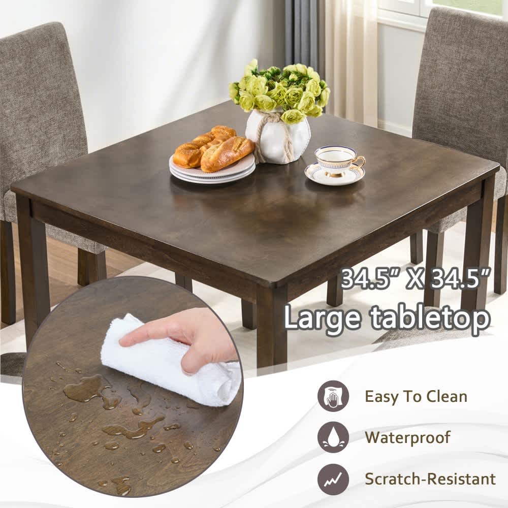 Coolbibila MEREDITH-ROOM-BROWN Dining-Sets - View #4