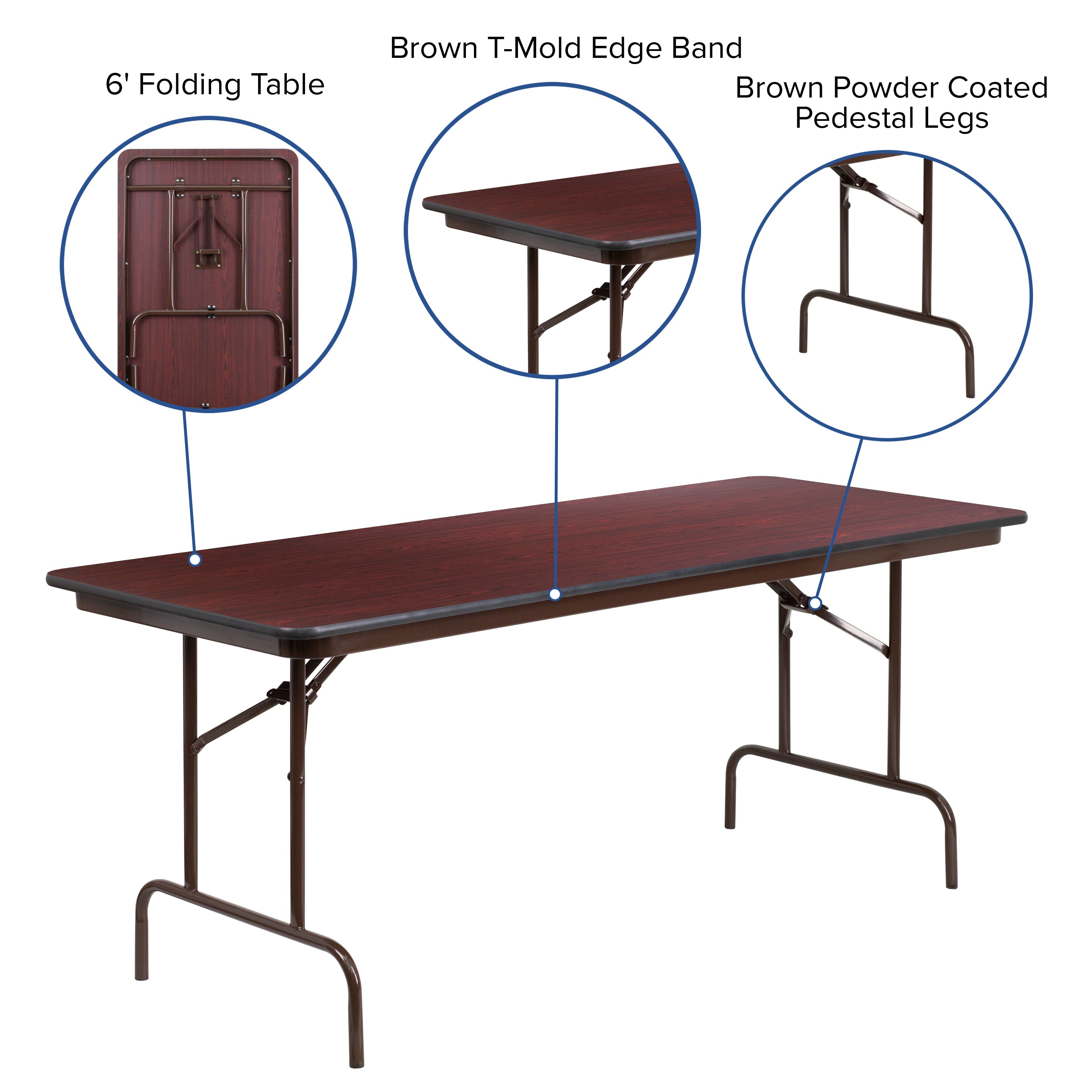 Flash Furniture 847254099462 Folding-Tables - View #4