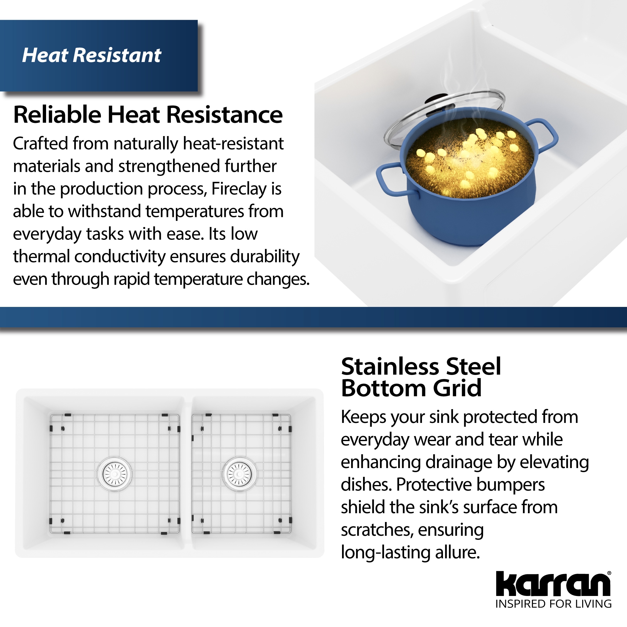 Karran FCP33DBWH Kitchen-Sinks - View #9