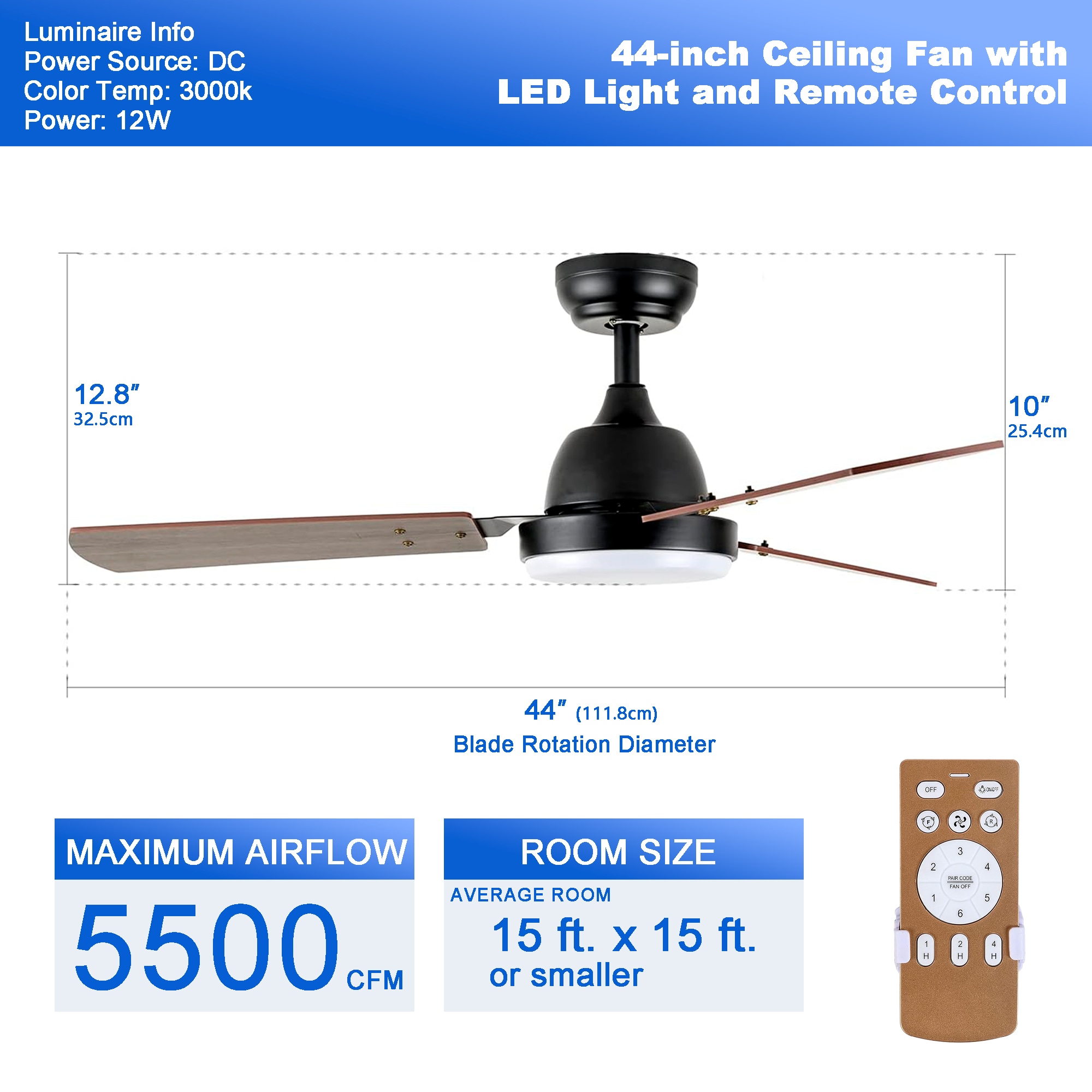 Sunrinx CF-23-DS Ceiling-Fans - View #8
