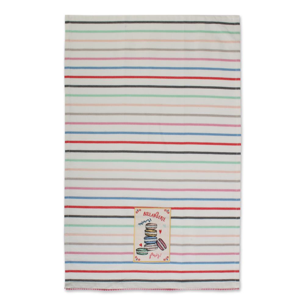 DII 4 Pack Cotton Stripe Any Occasion Dish Towel At Lowes Com   16247074 