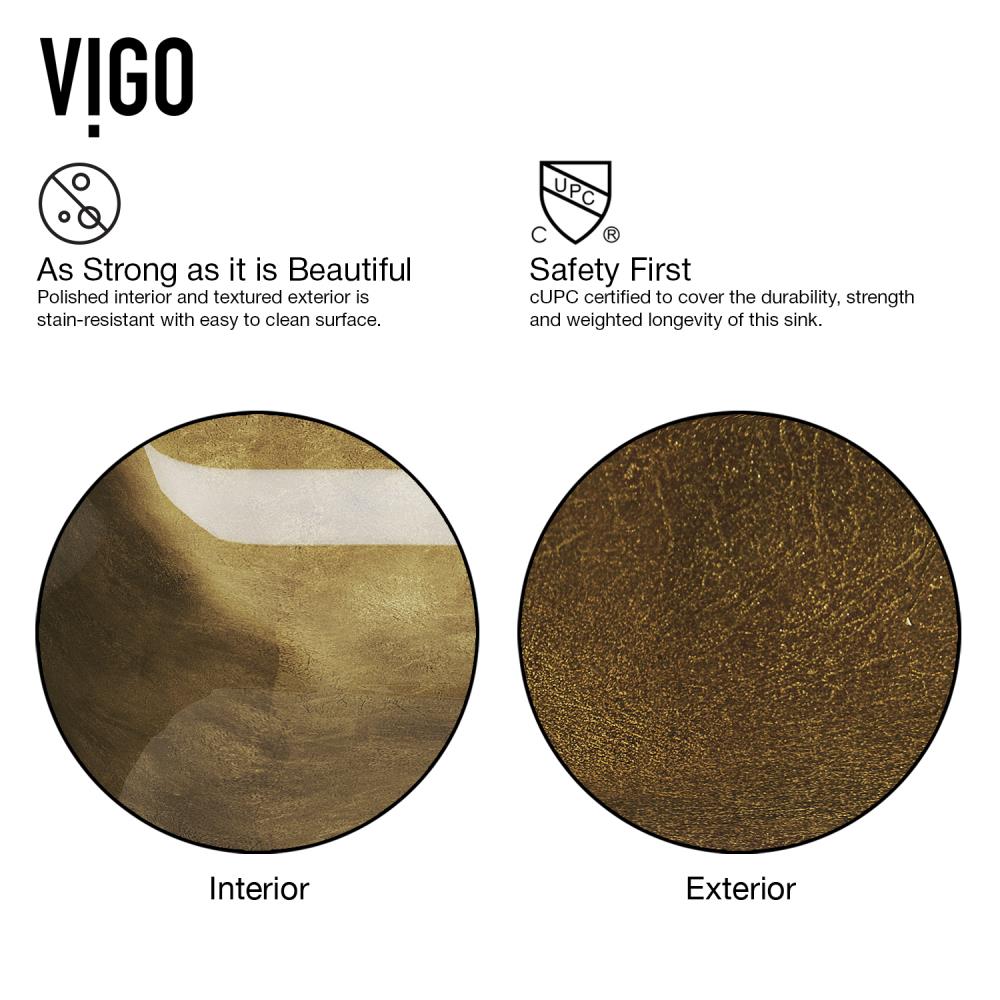 VIGO VGT009RBRCT Bath-Sink - View #6