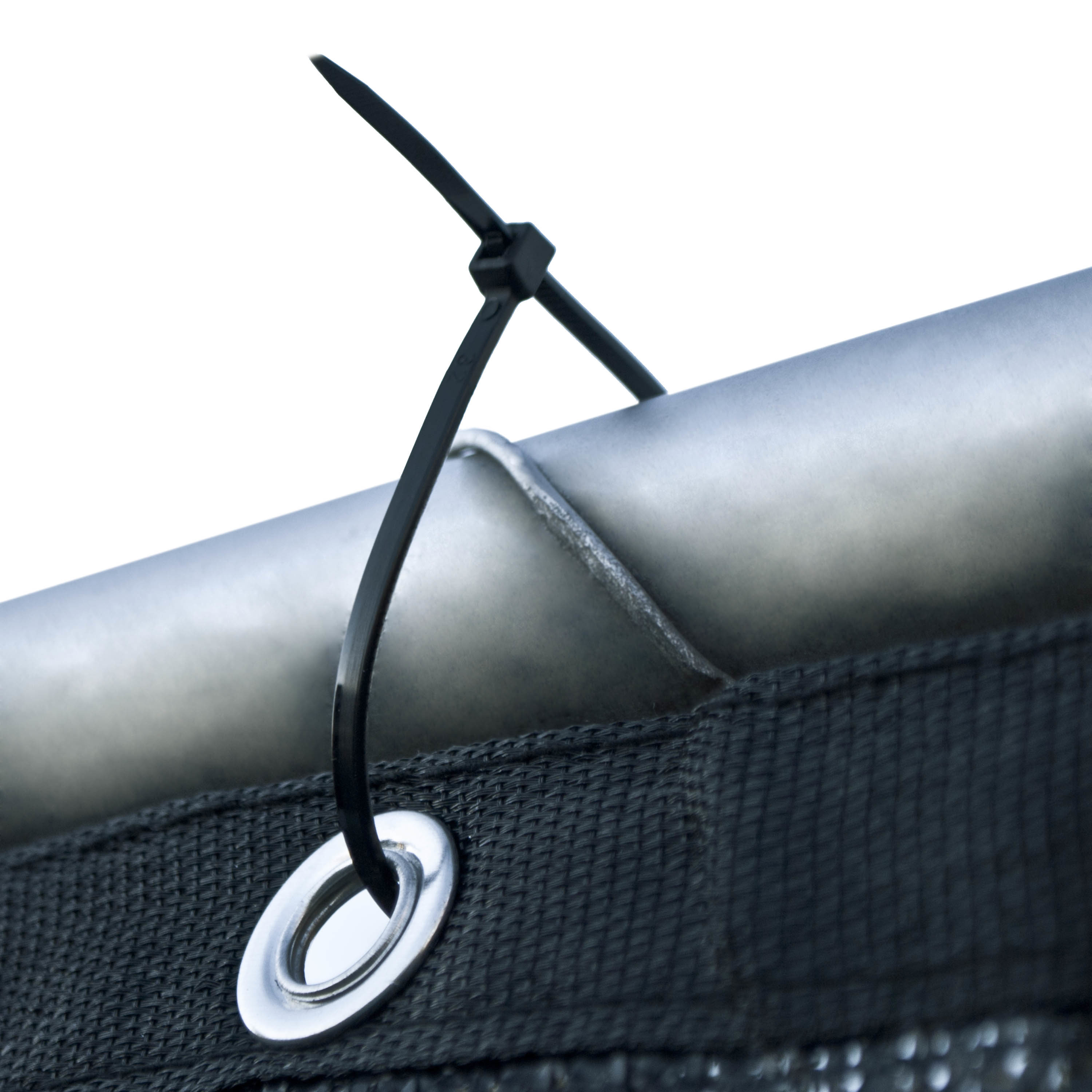 ALEKO PLK0625BLK-LO Chain-Link-Fence-Slats - View #6