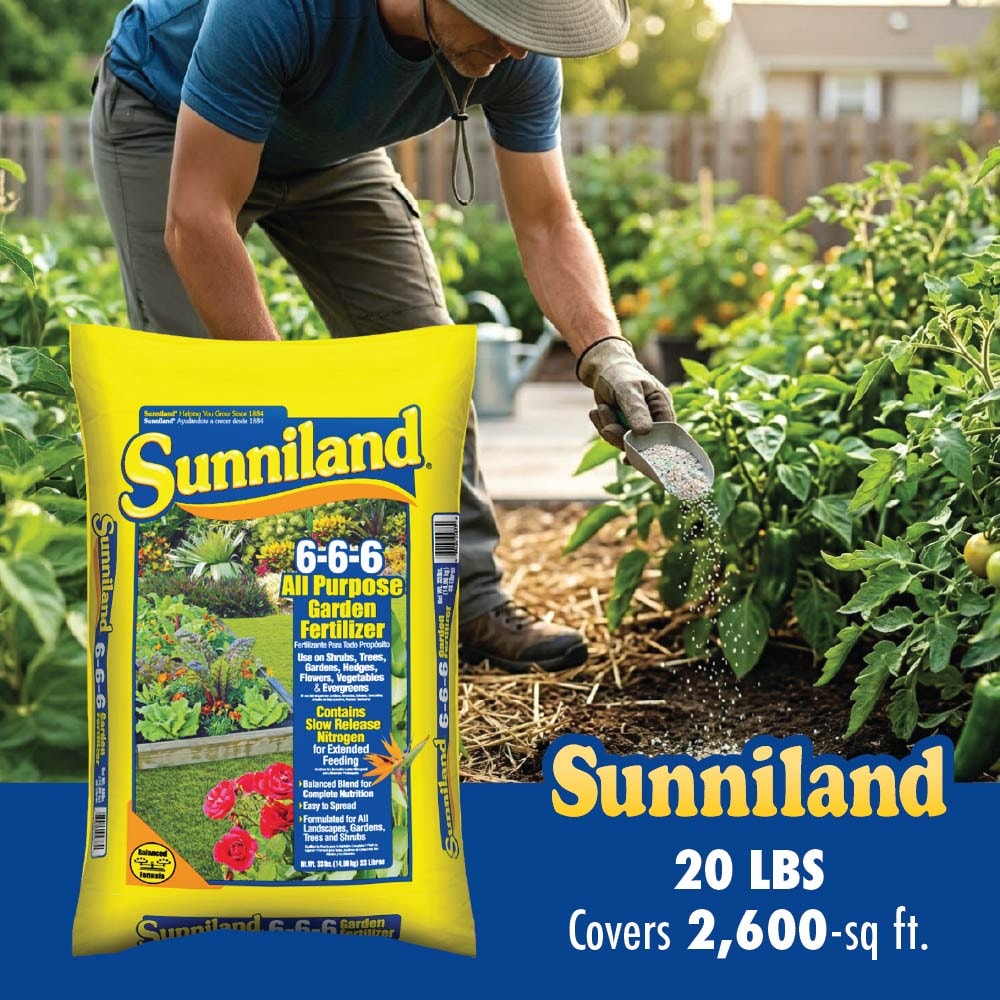 Sunniland 33-lb 2600-sq ft 6-6-6 All-purpose Fertilizer 125873 at