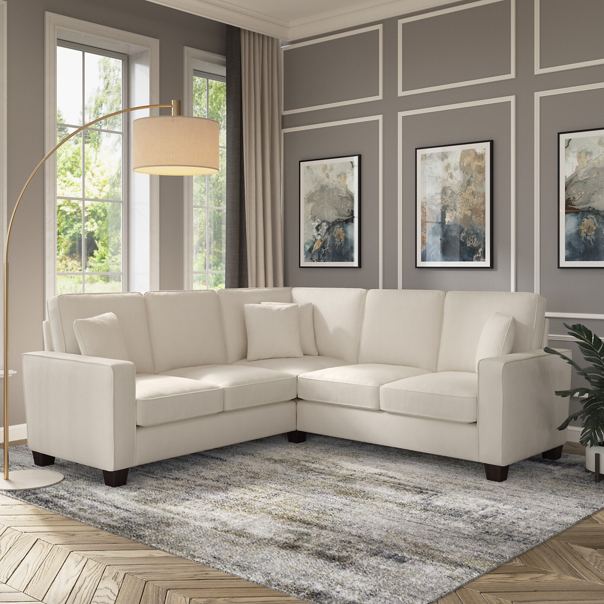 Bush Furniture SNY86SCRH-03K Sofas-Loveseats - View #2