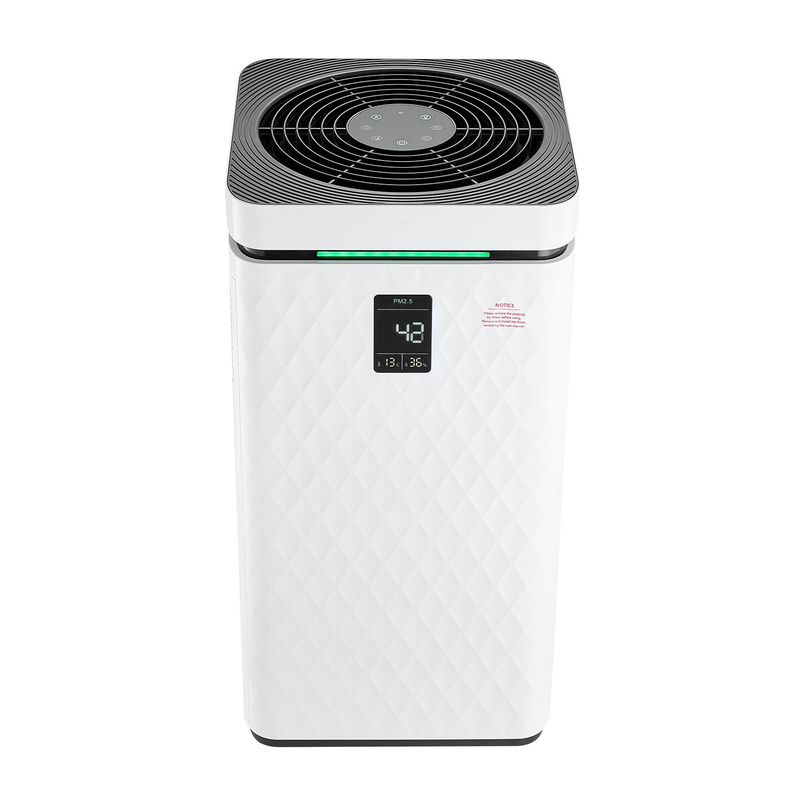 GIVIMO H13 HEPA Air Purifier for 3139-sq ft Smart Home Air Cleaner with Touch Panel and 23-dB Sleep Mode for Home Office Use #LW038GIVSS626