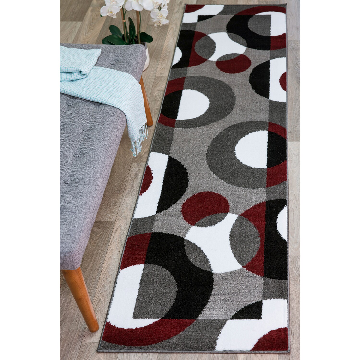World Rug Gallery 100 BURG 2X7 rugs - View #7