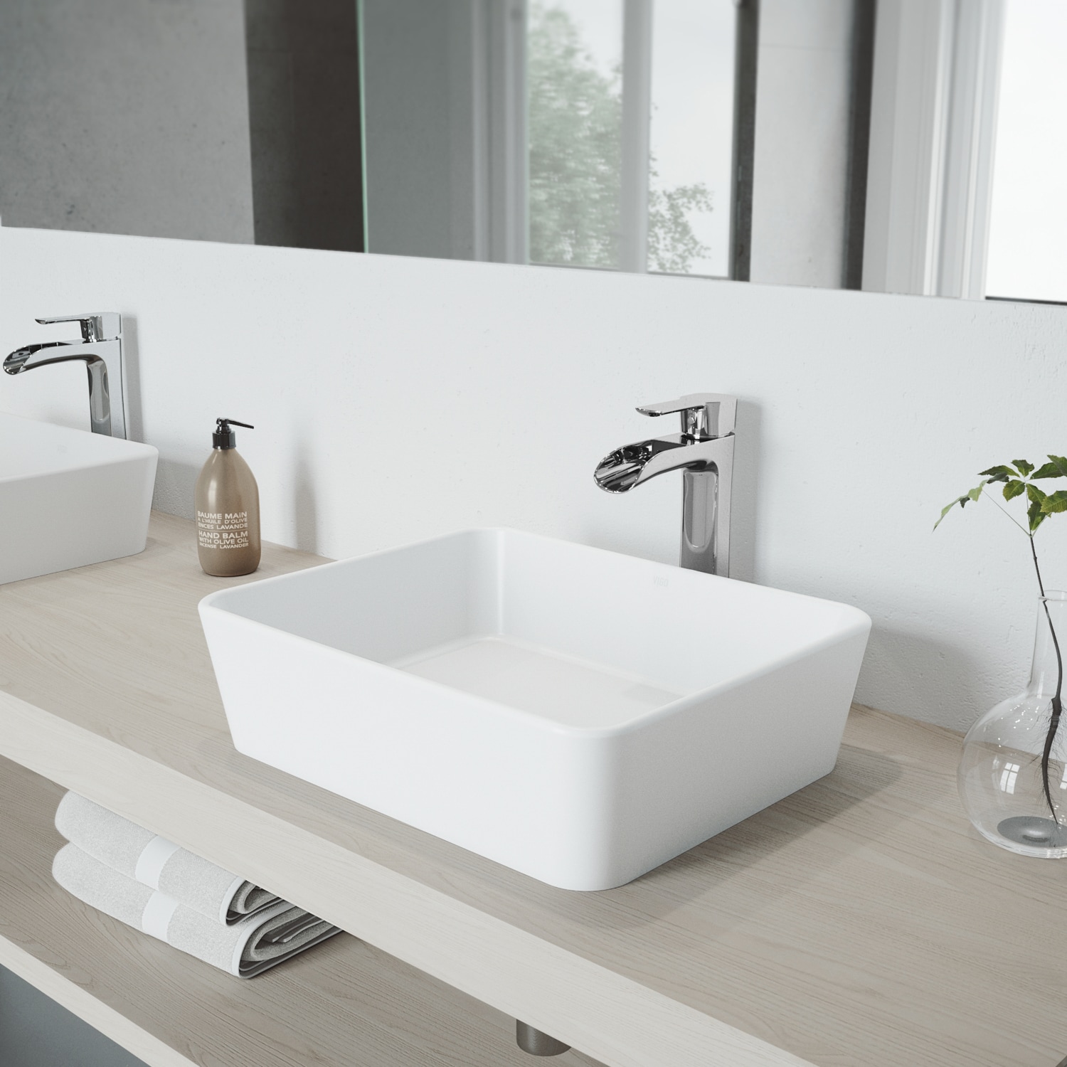 VIGO VGT1085MW Bath-Sink - View #2