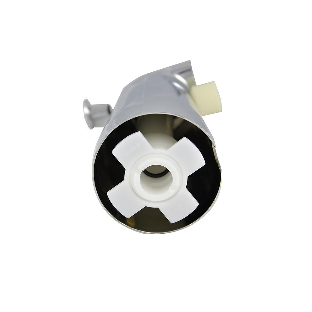 Universal Chrome Wall Mounted Tub Spout with Diverter