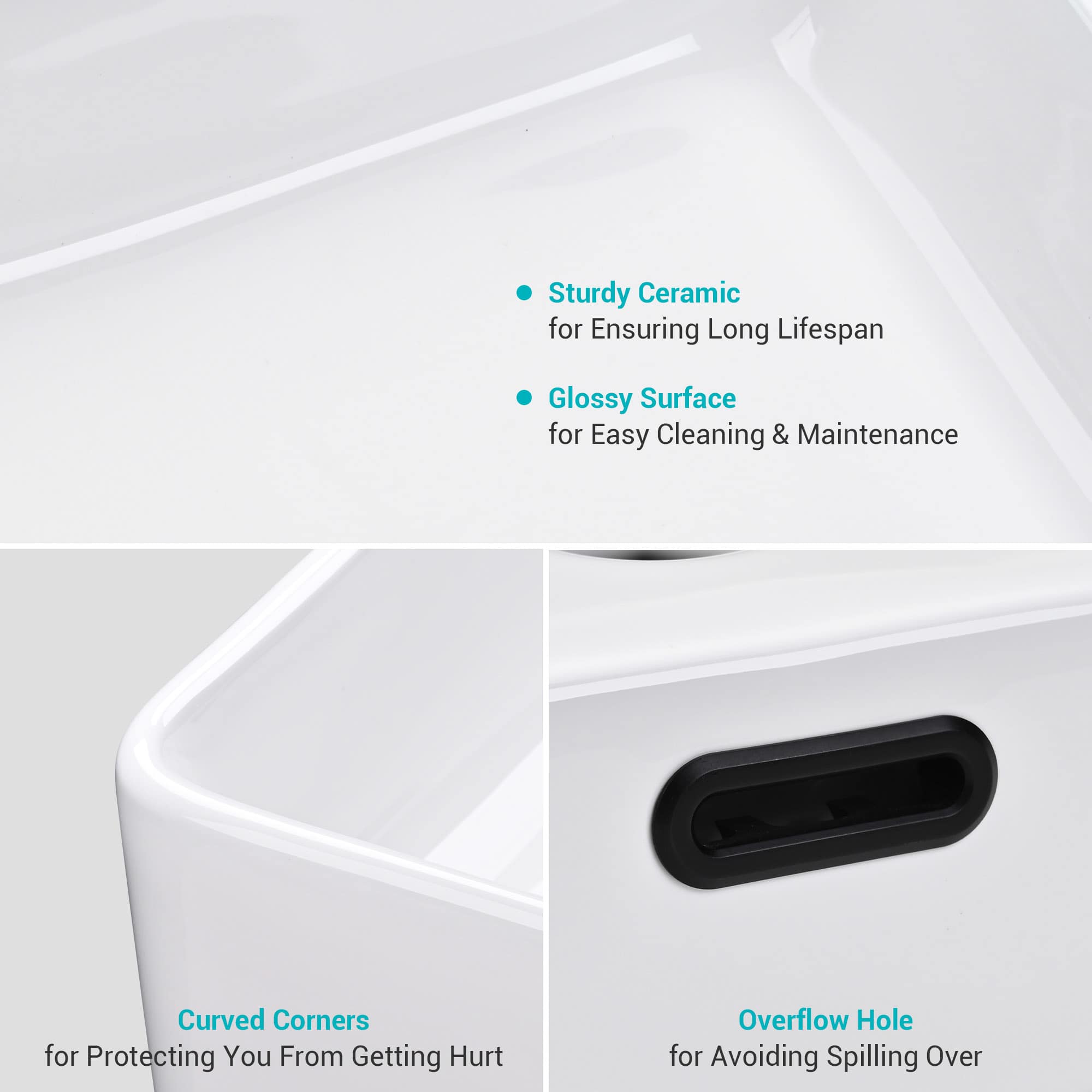 Yescom 80PSK026-3HOL-07-LO Bath-Sink - View #3