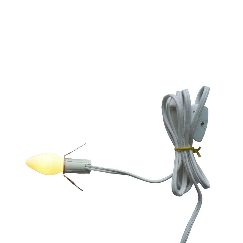 Carole Towne W11M1890 5.5-ft 20 / 1 White Stranded Lamp Cord