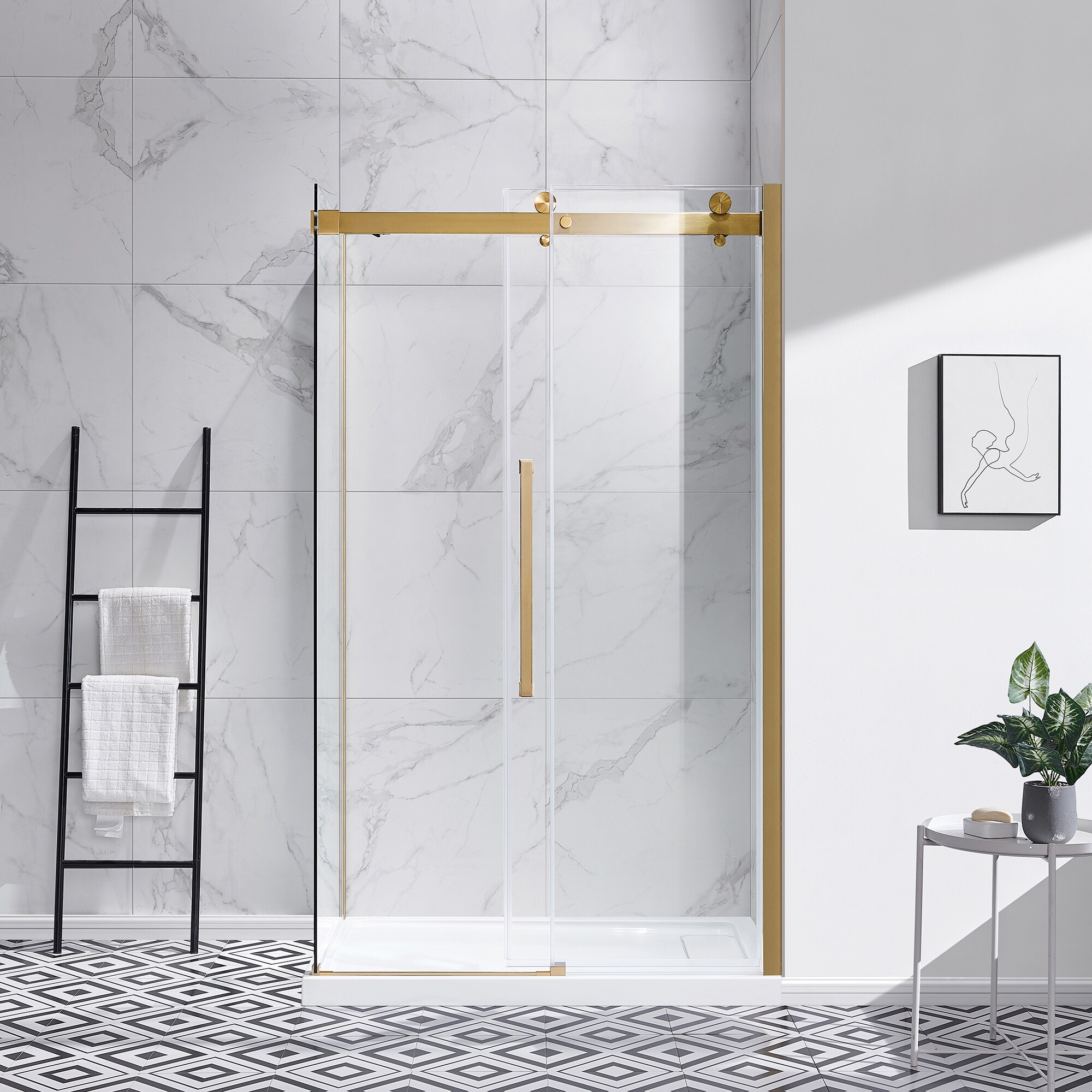 OVE Decors 15SG1-BELS32-GLD Shower-Doors - View #10