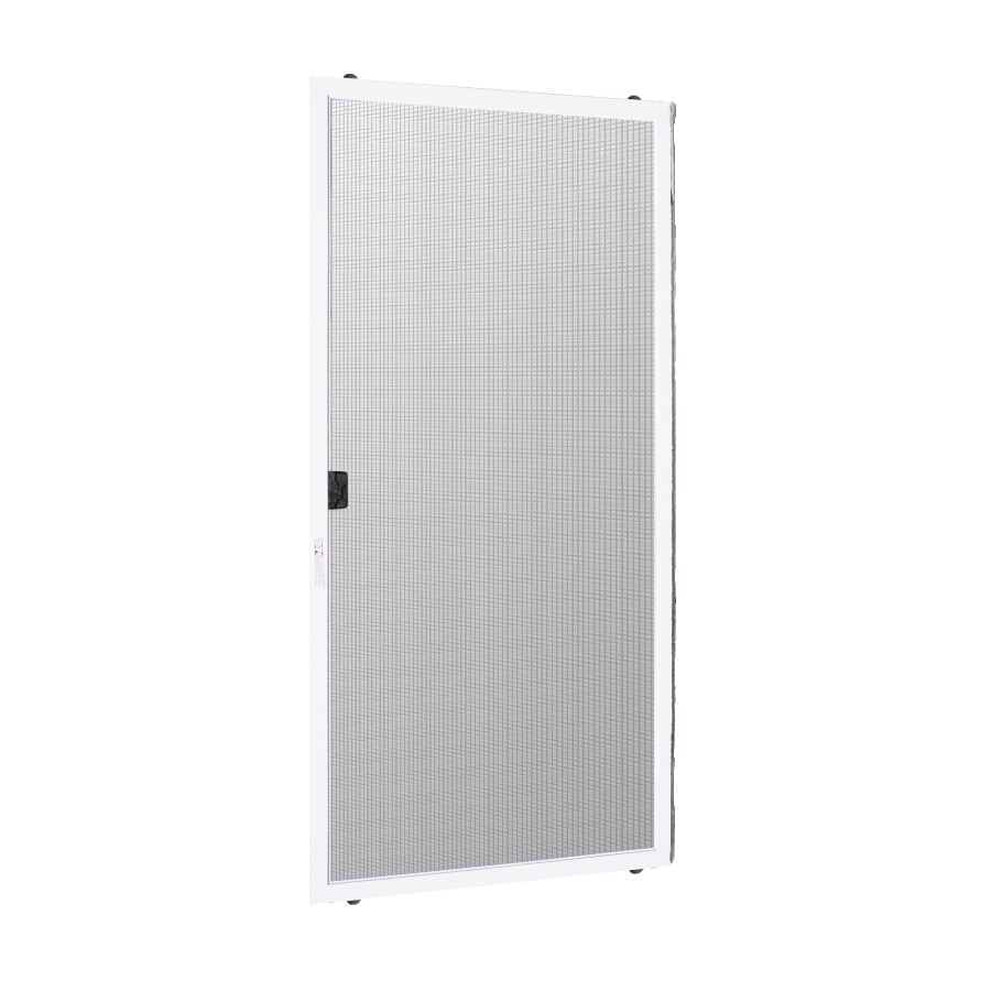 332 72-in x 80-in White Aluminum Sliding Patio Screen Door | - RELIABILT 0000000000363