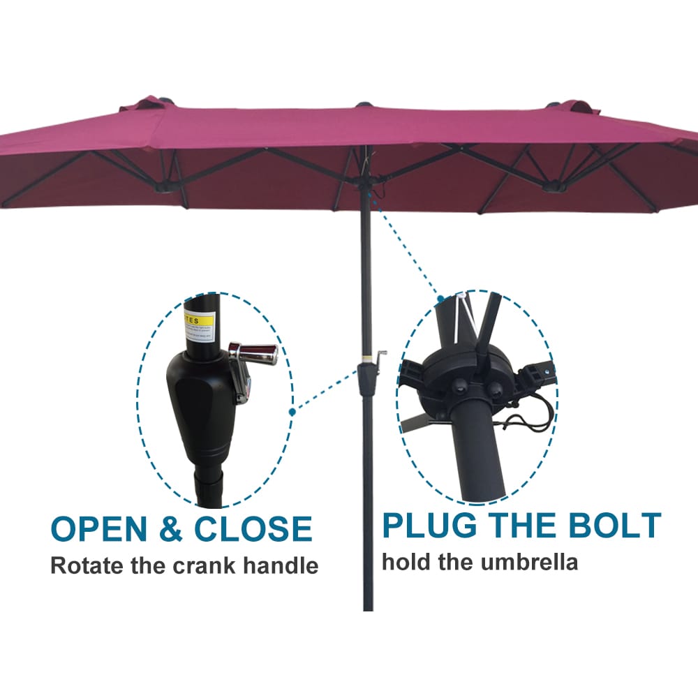 Runesay QCPATIO-08 Umbrellas-2 - View #2