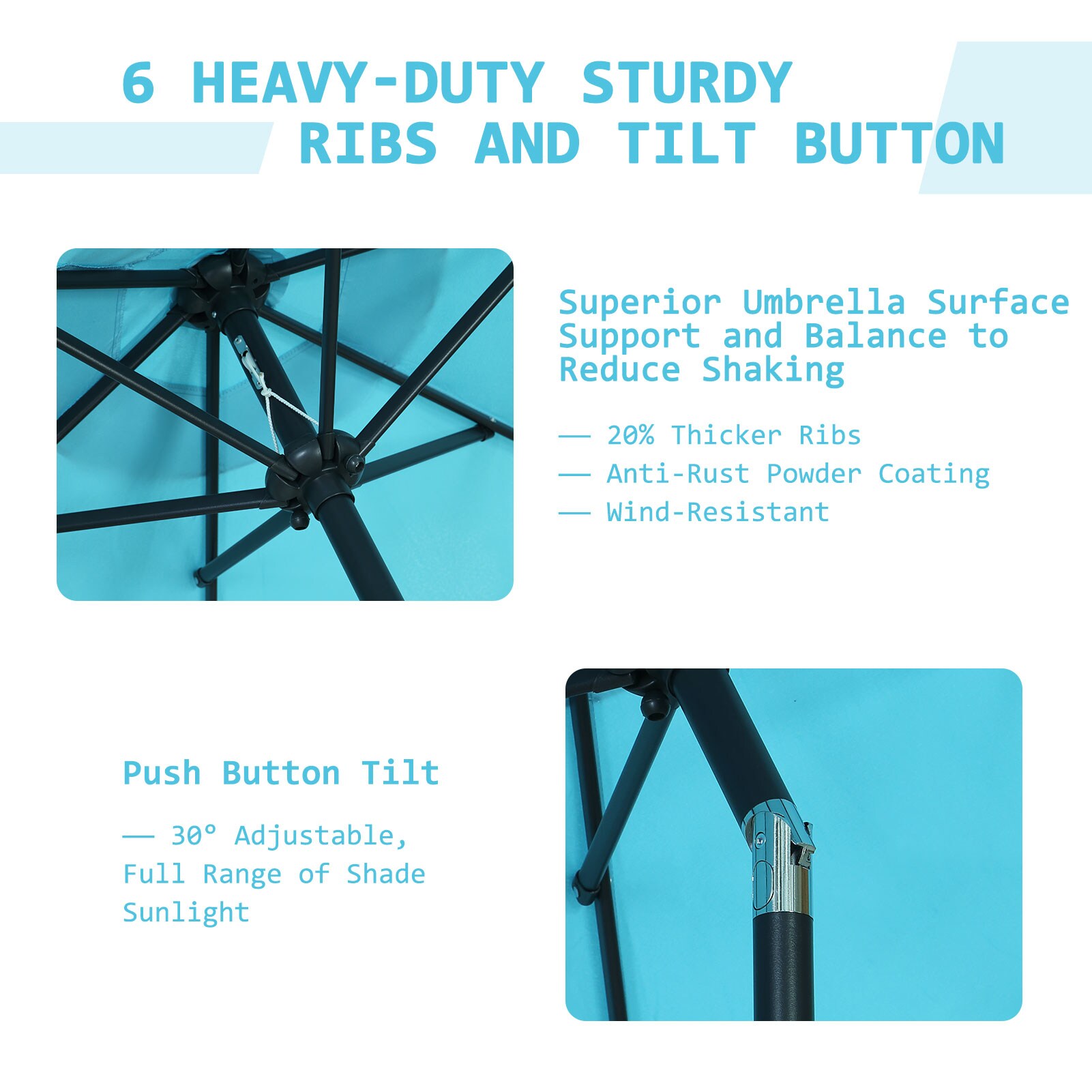 GDY GD-OTU027BL Umbrellas-2 - View #7