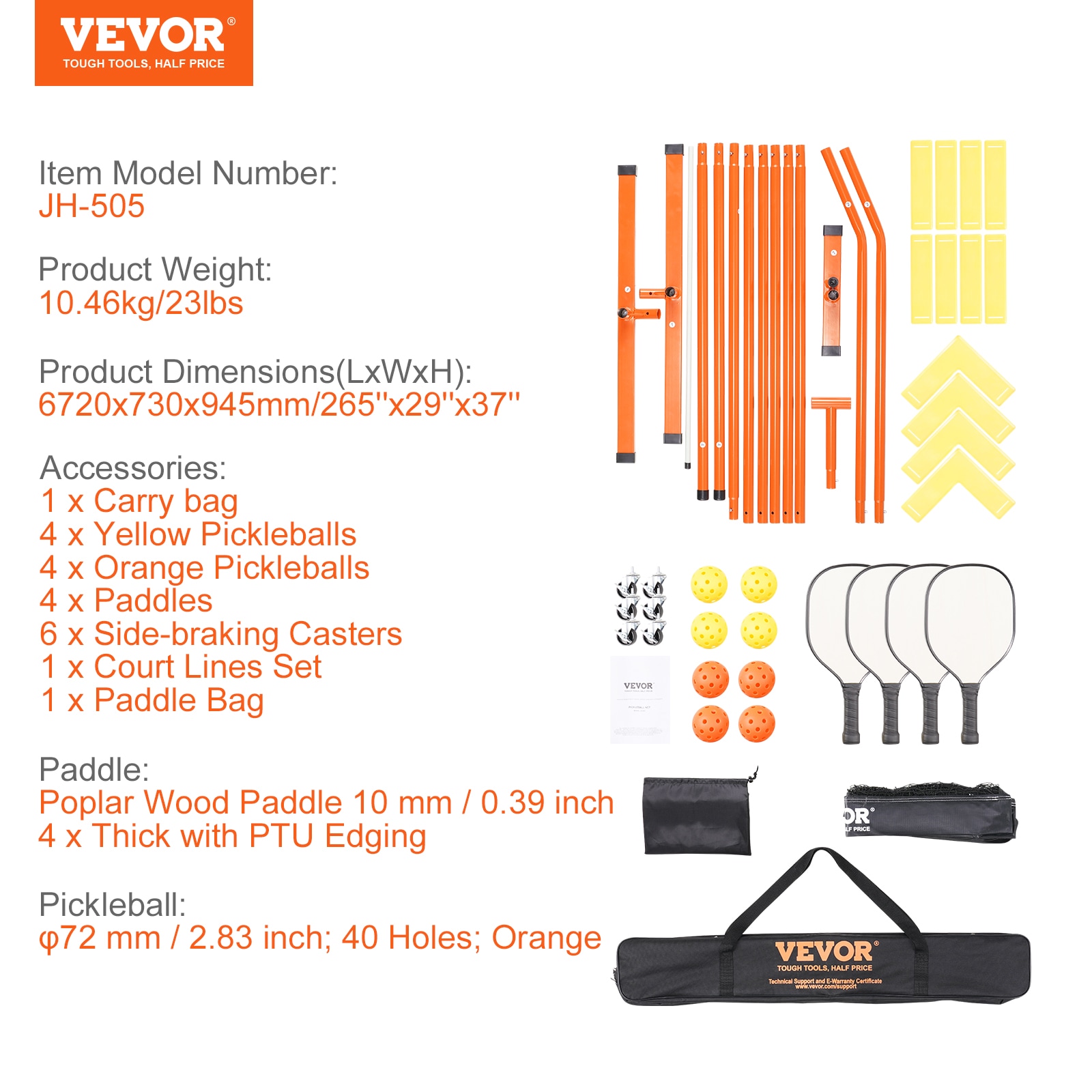 VEVOR PKQWTZDHLTZ2GLSQMV0 Portable-Party-Game - View #8