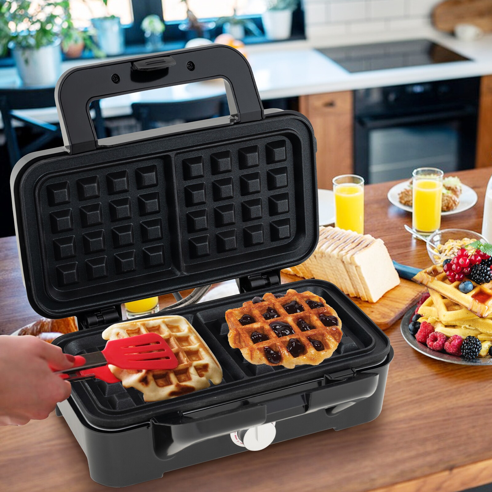 Costway HCST03029 Waffle-Makers - View #2