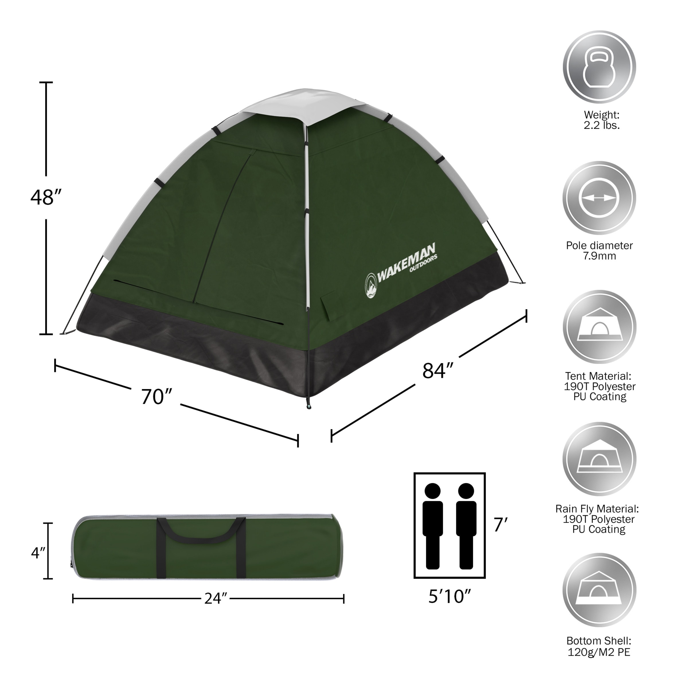 Leisure Sports 363255UNB tents - View #2