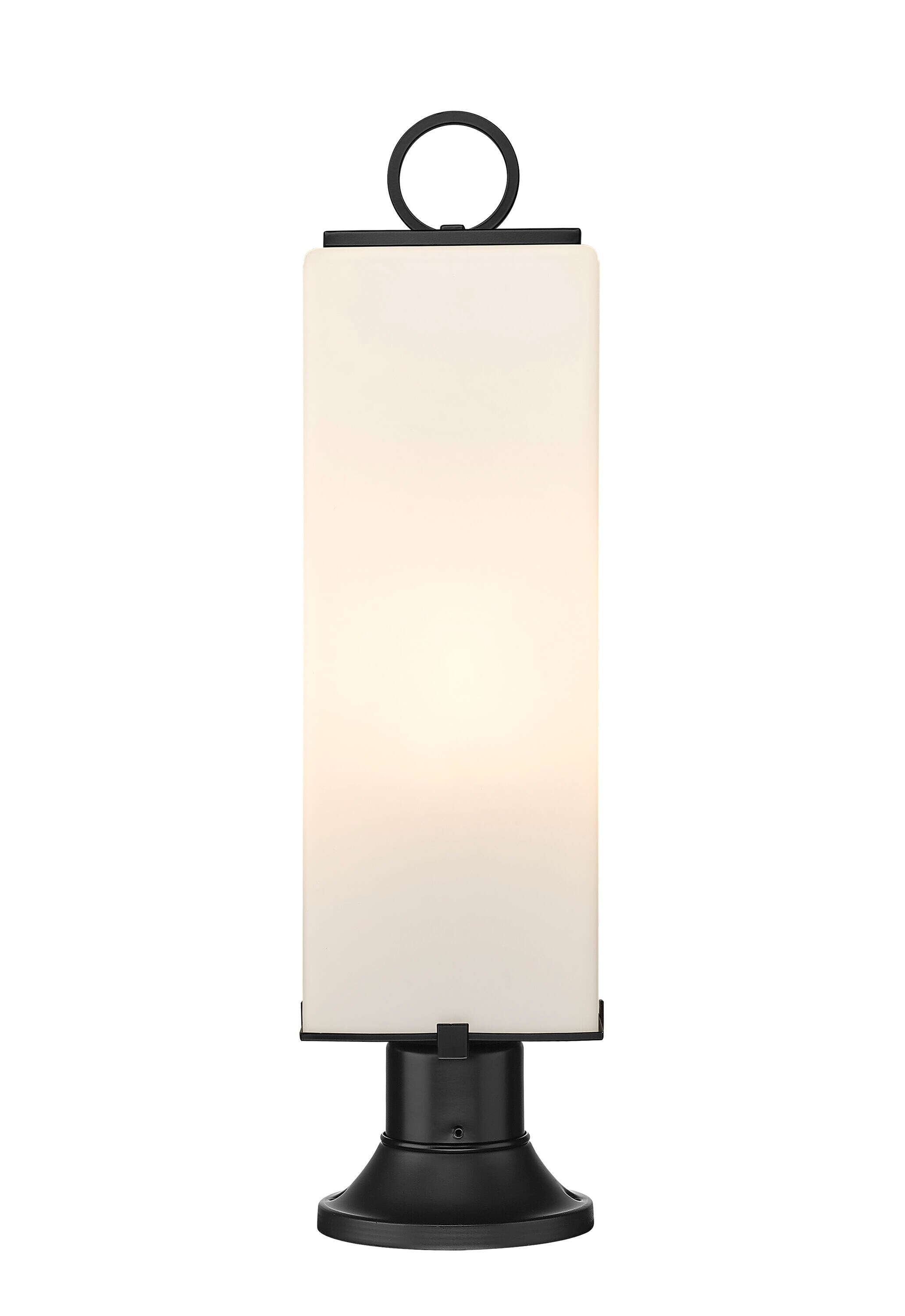 Z-Lite 593PHBR-553PM-BK Complete-Post-Lights - View #4