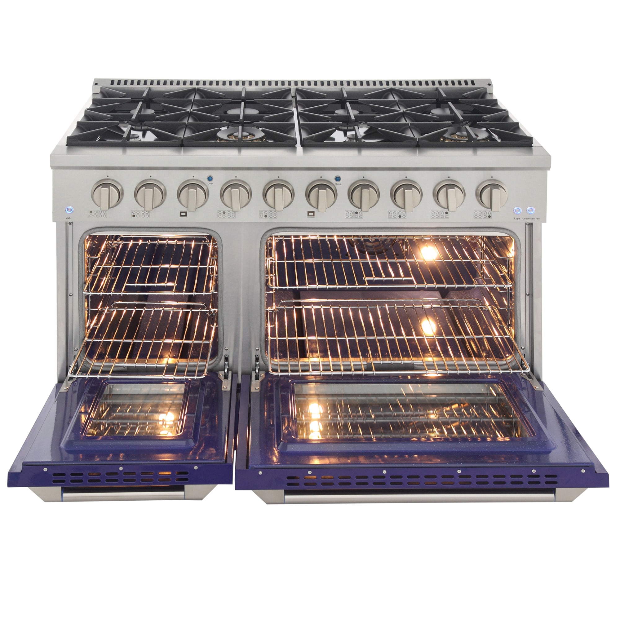 Kucht KNG481-B Double-Oven-Gas-Ranges - View #3