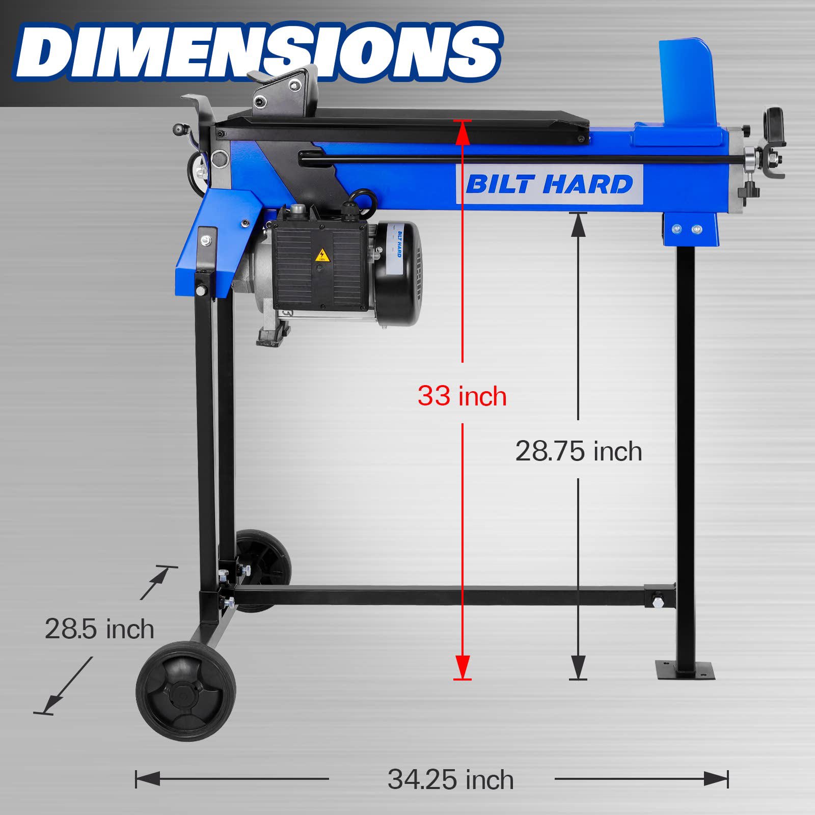 BILT HARD TLA-0102 Electric-Log-Splitters - View #7
