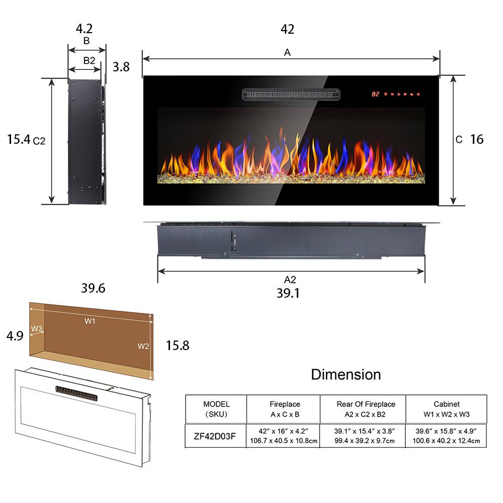 Sunrinx MG63-12-GSD Electric-Fireplaces - View #13
