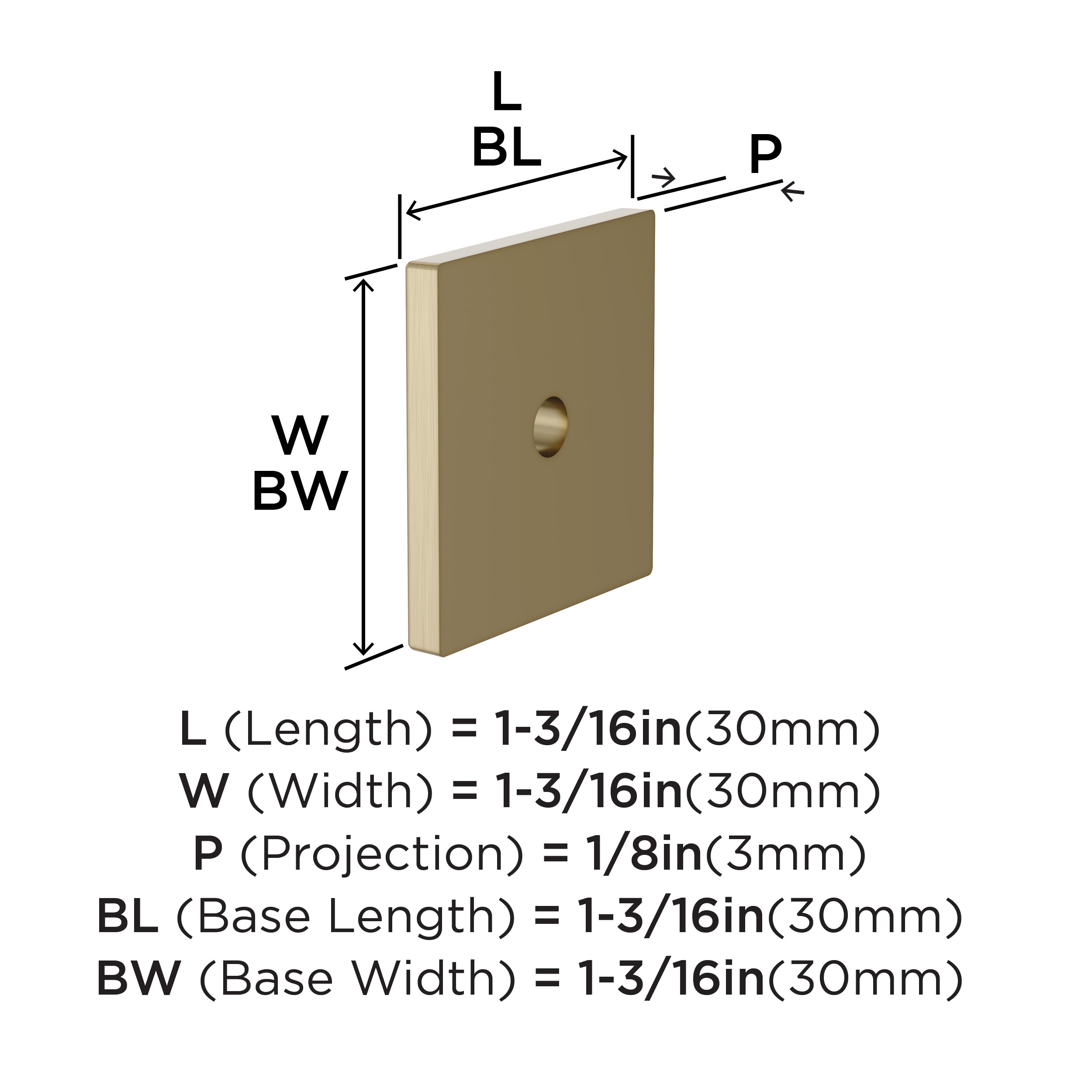 Amerock BP37760BBZ Drawer-Hardware - View #4