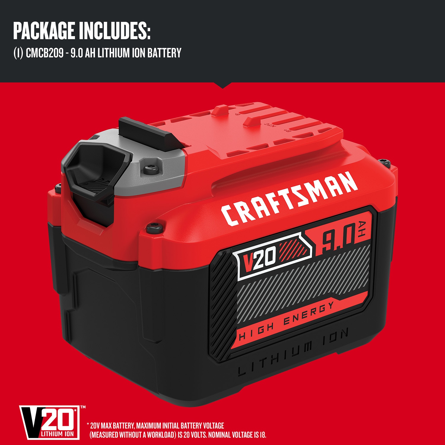 CRAFTSMAN V20 20-V Lithium-ion Battery (9 Ah) CMCB209 simolary.com 18 CRAFTSMAN V20 20-V Lithium-ion Battery (9 Ah) CMCB209 Simolary simolary.com 18