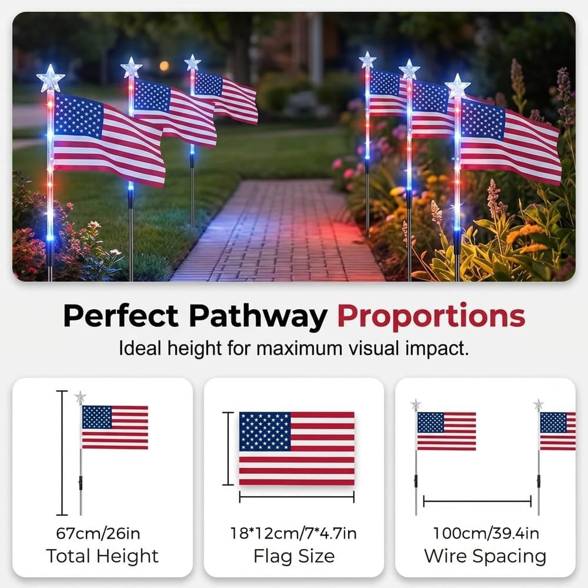 Wudkey L4-HH0P7O Path-Lights - View #5