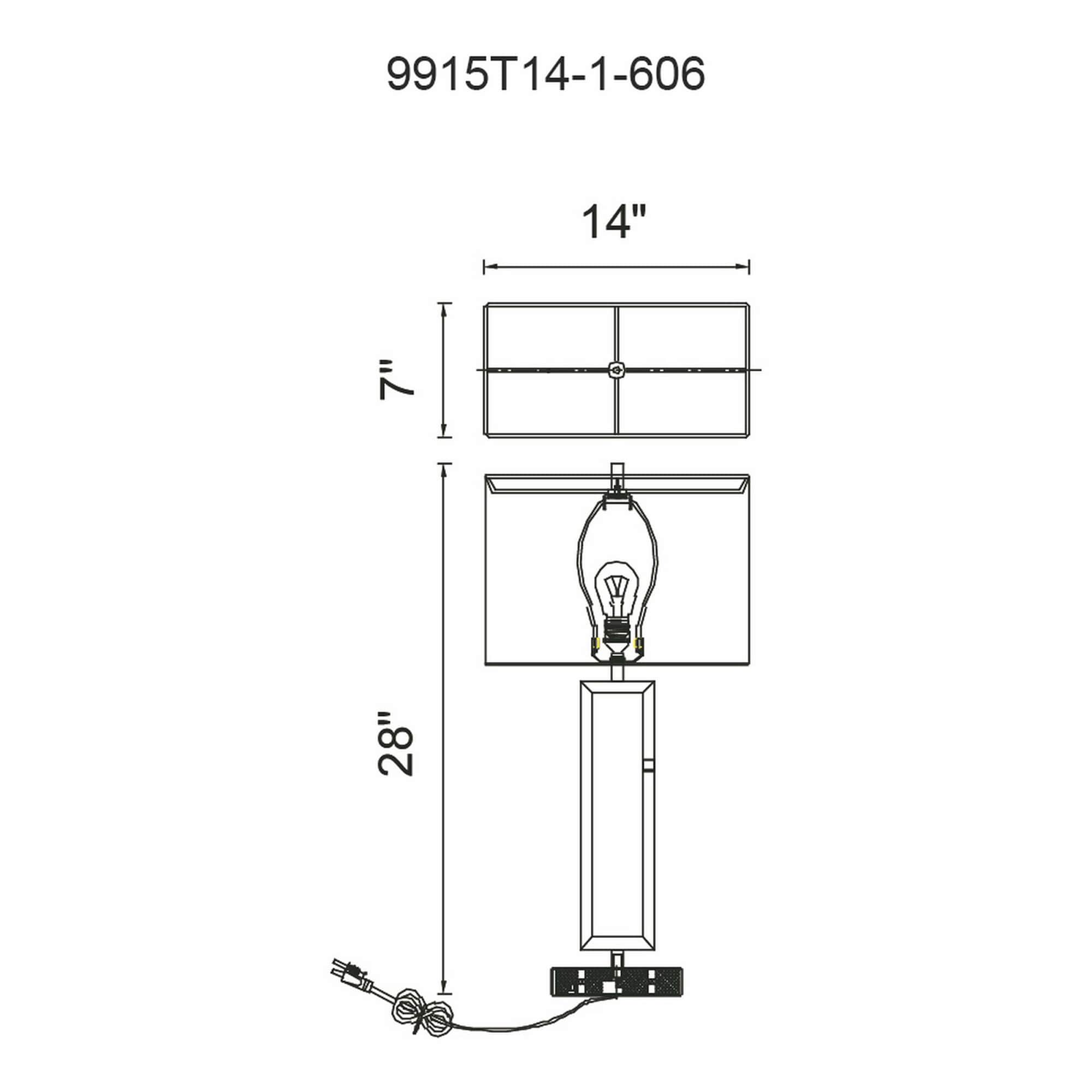 CWI Lighting 9915T14-1-606 Table-Lamps - View #9